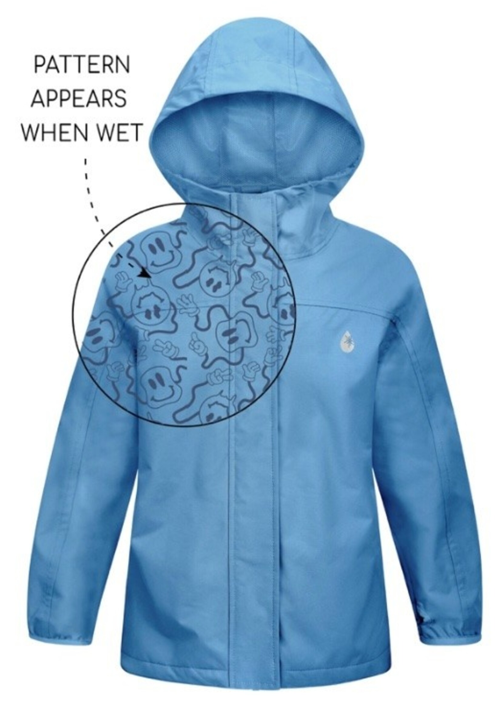 Therm Therm Kids, SplashMagic Rainshell || Tide Blue