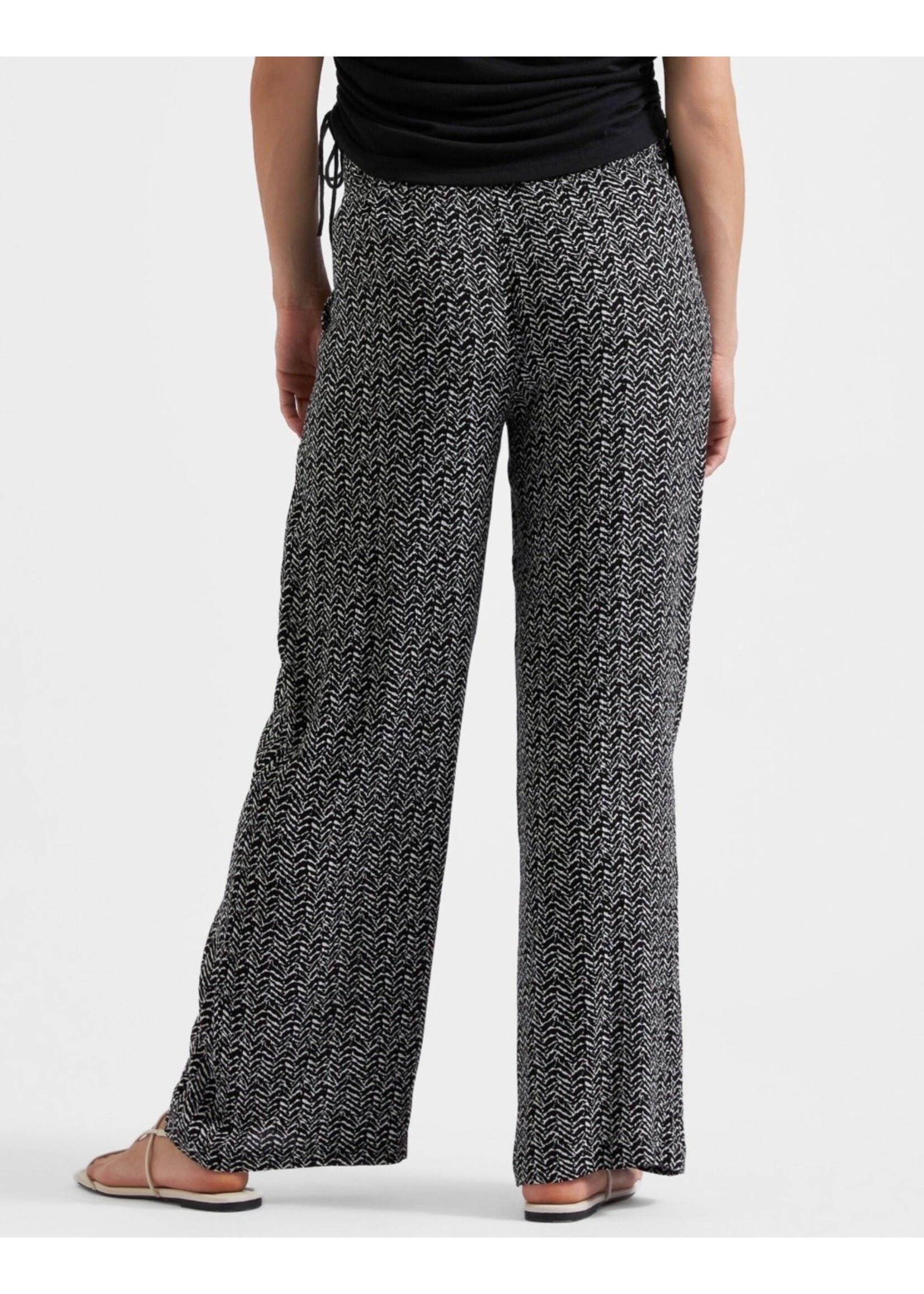 Ripe Maternity Ripe Maternity, Emmy Shirred Pant || Black / Natural