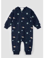 Miles the Label Miles the Label, Planets Print Zipsuit || Dress Blues