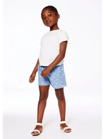 Deux Par Deux Deux Par Deux, Crinkle Short Sleeve Top || White