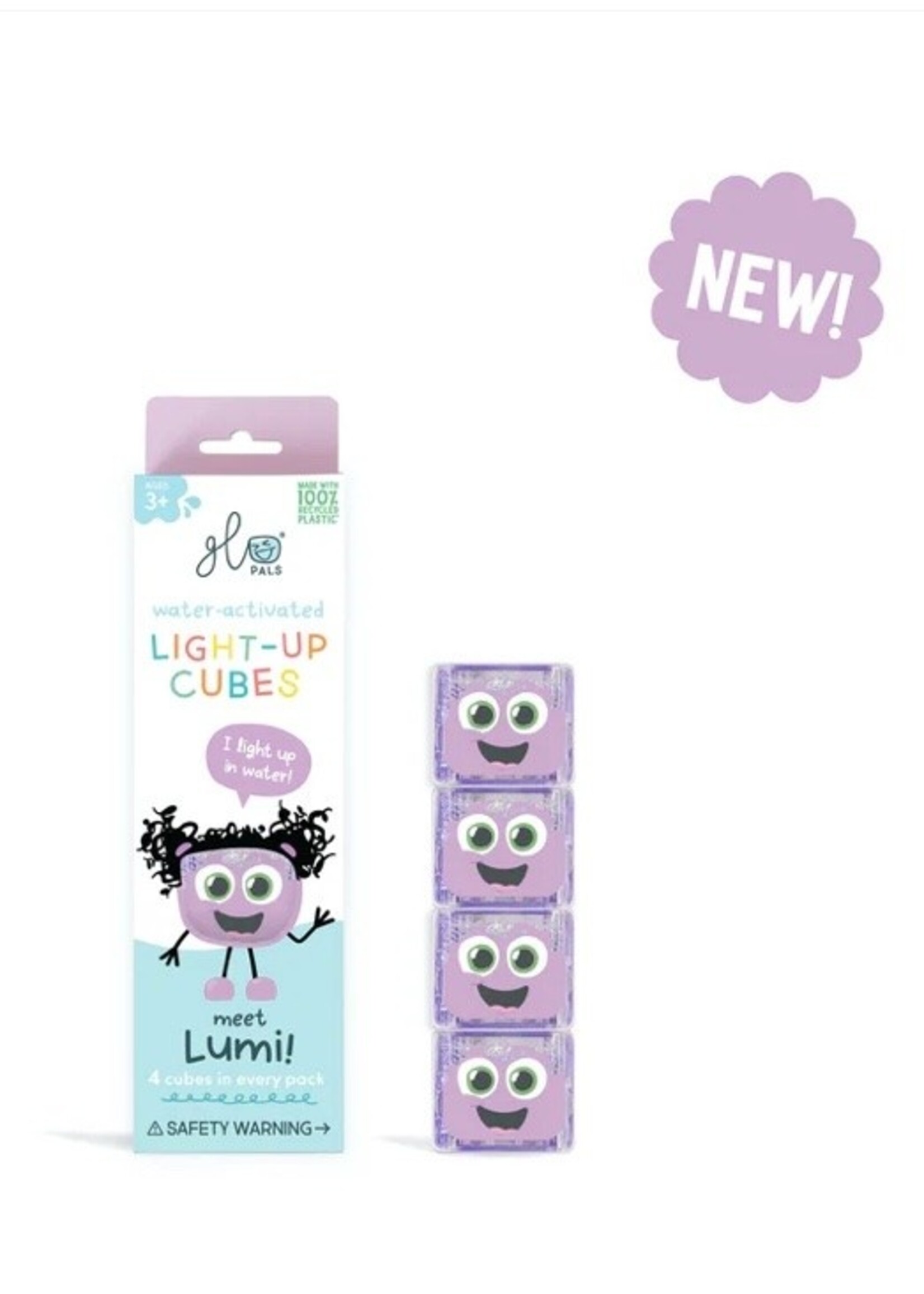 Glo Pals Glo Pals Light Up Cubes 4 Pack ||