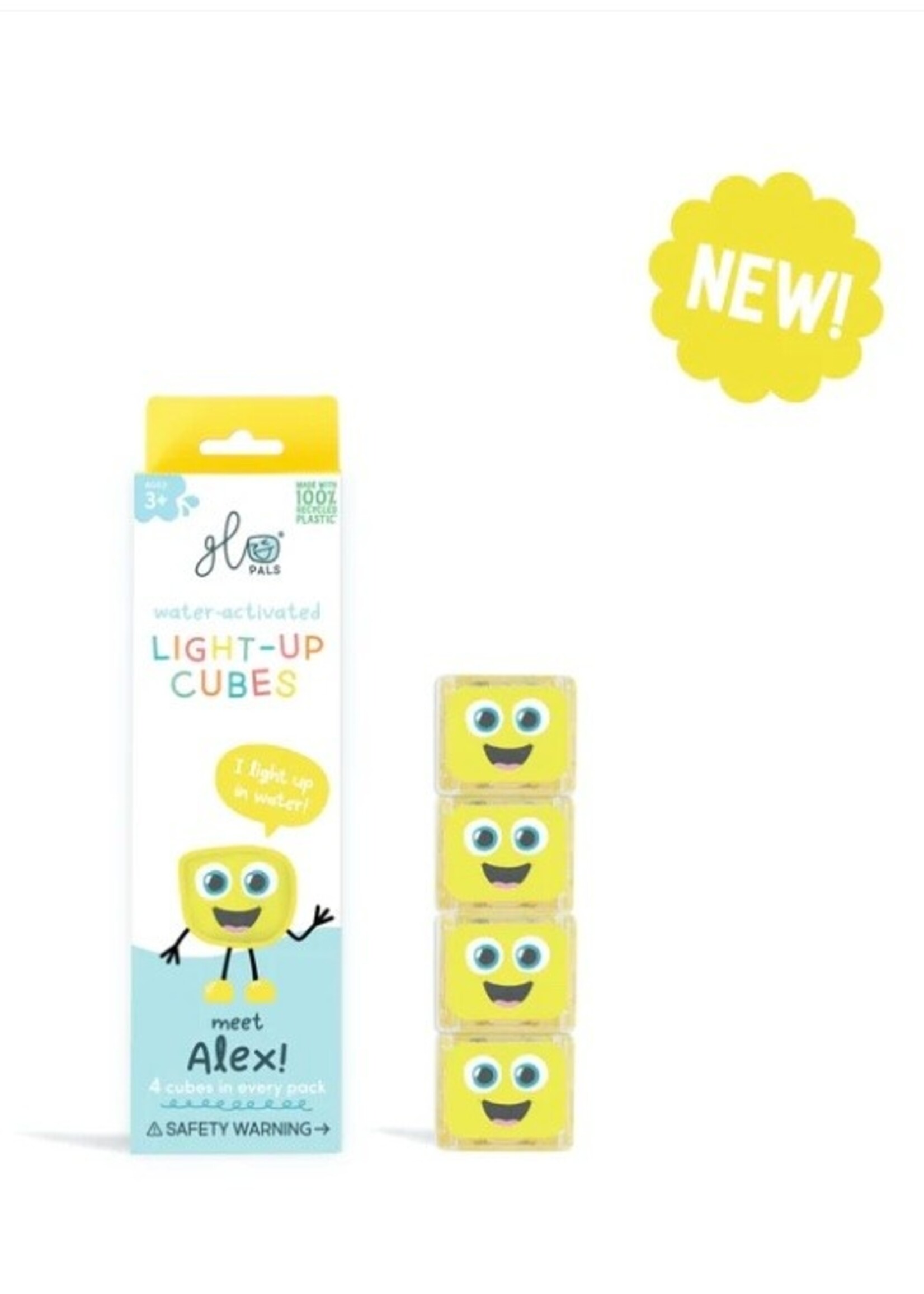Glo Pals Glo Pals Light Up Cubes 4 Pack ||