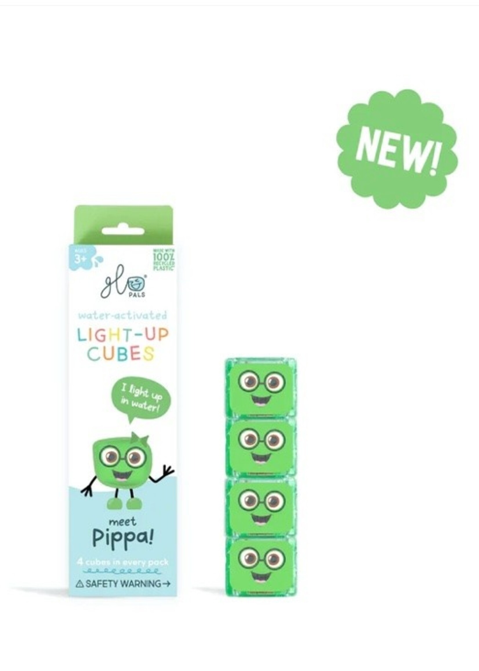 Glo Pals Glo Pals Light Up Cubes 4 Pack ||