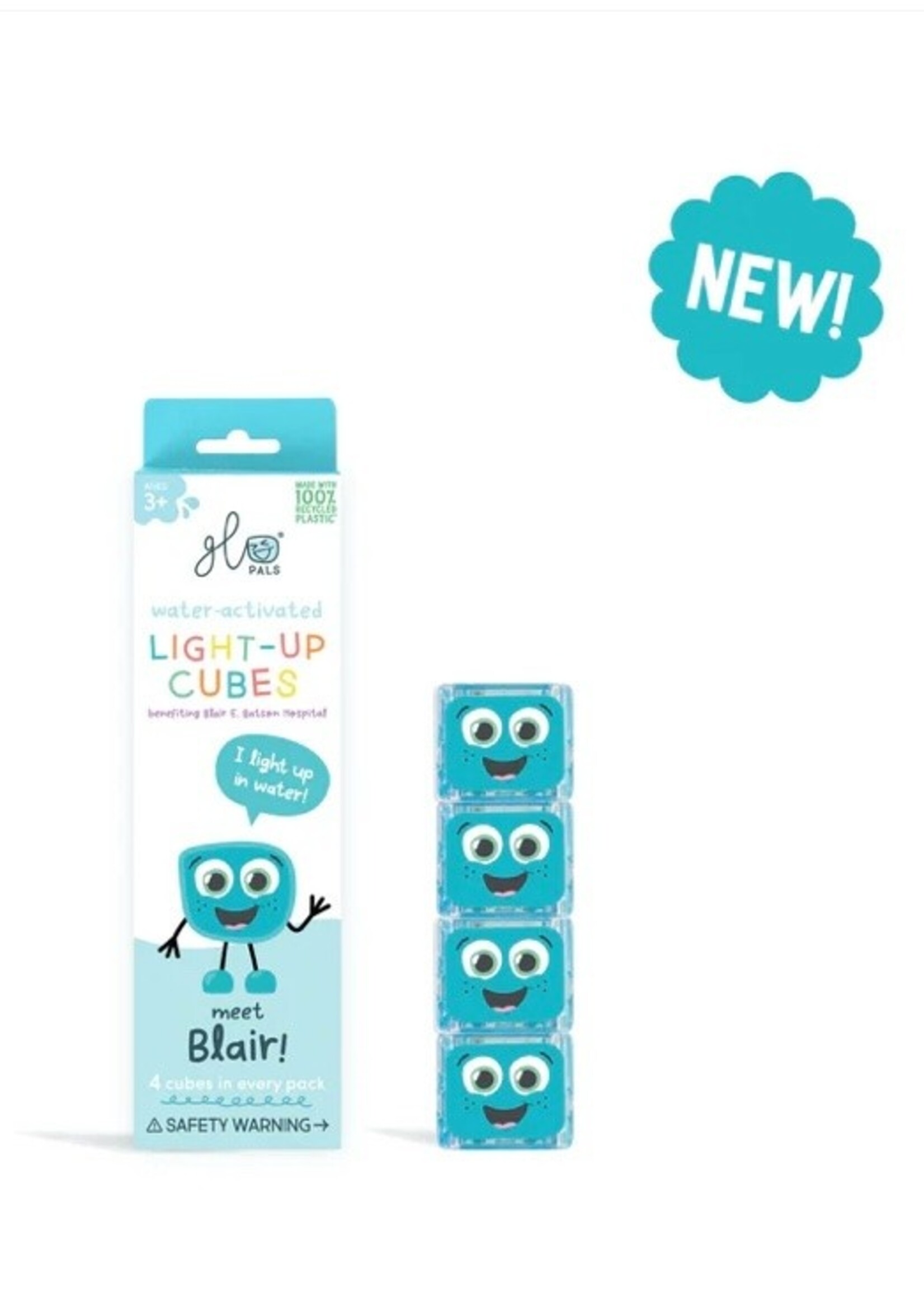 Glo Pals Glo Pals Light Up Cubes 4 Pack ||