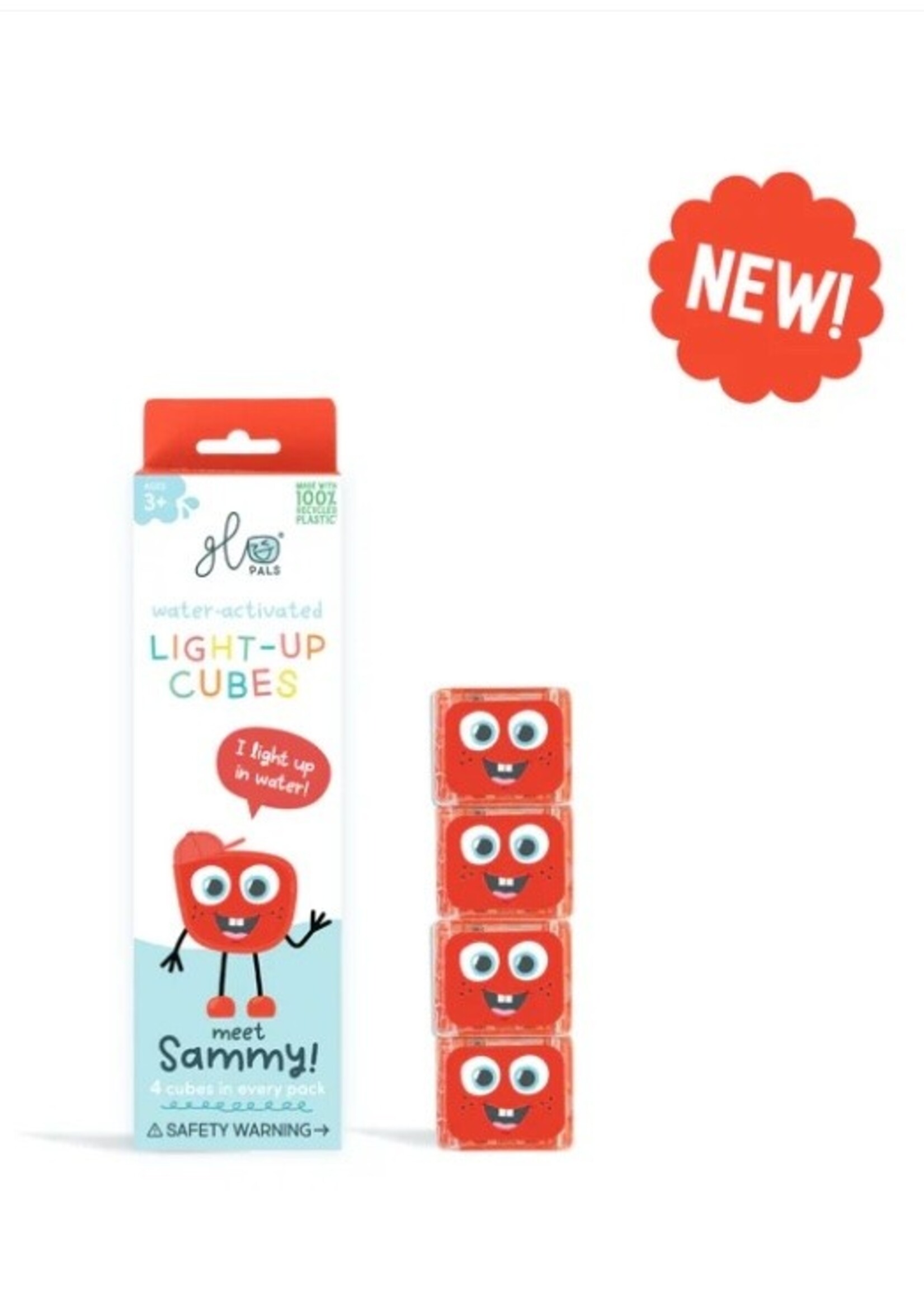 Glo Pals Glo Pals Light Up Cubes 4 Pack ||