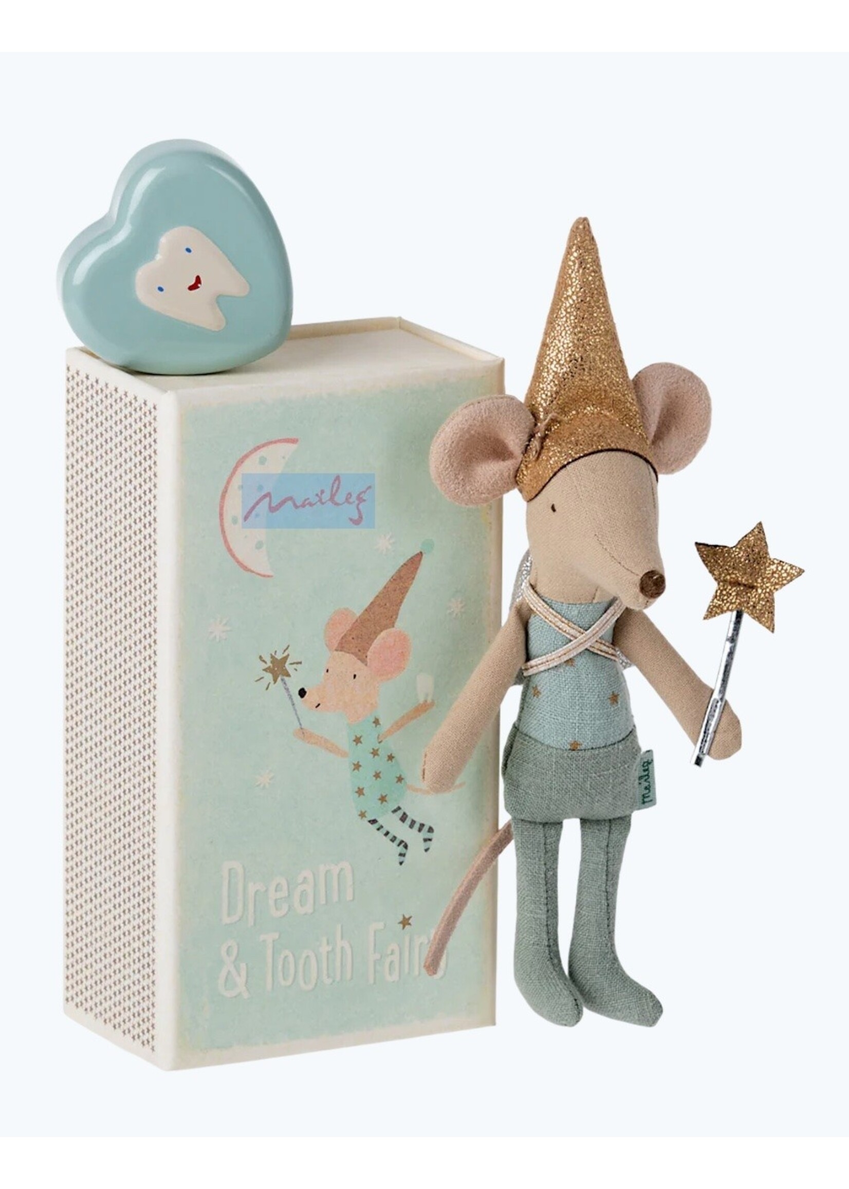 Maileg Maileg, Tooth Fairy Mouse || Blue