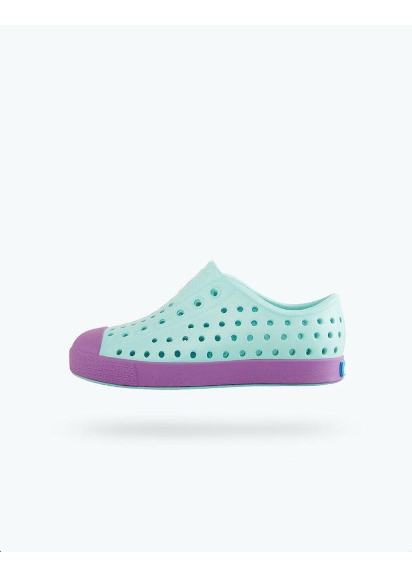 Native Shoes Native Shoes, Jefferson Child in Piedmont Blue/ Sea Fan Purple