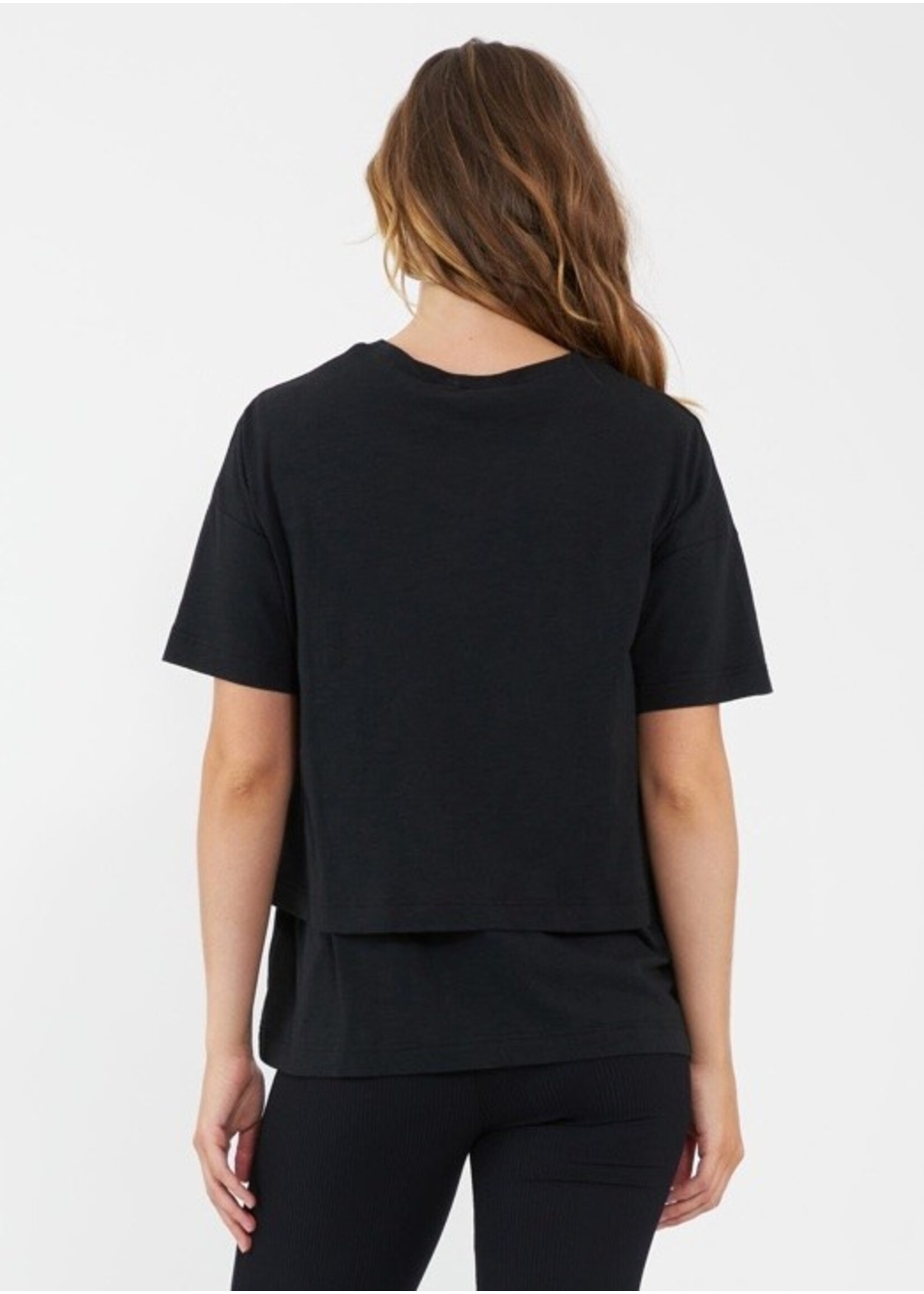Ripe Maternity Ripe Maternity, Claud Nursing Tee || Black