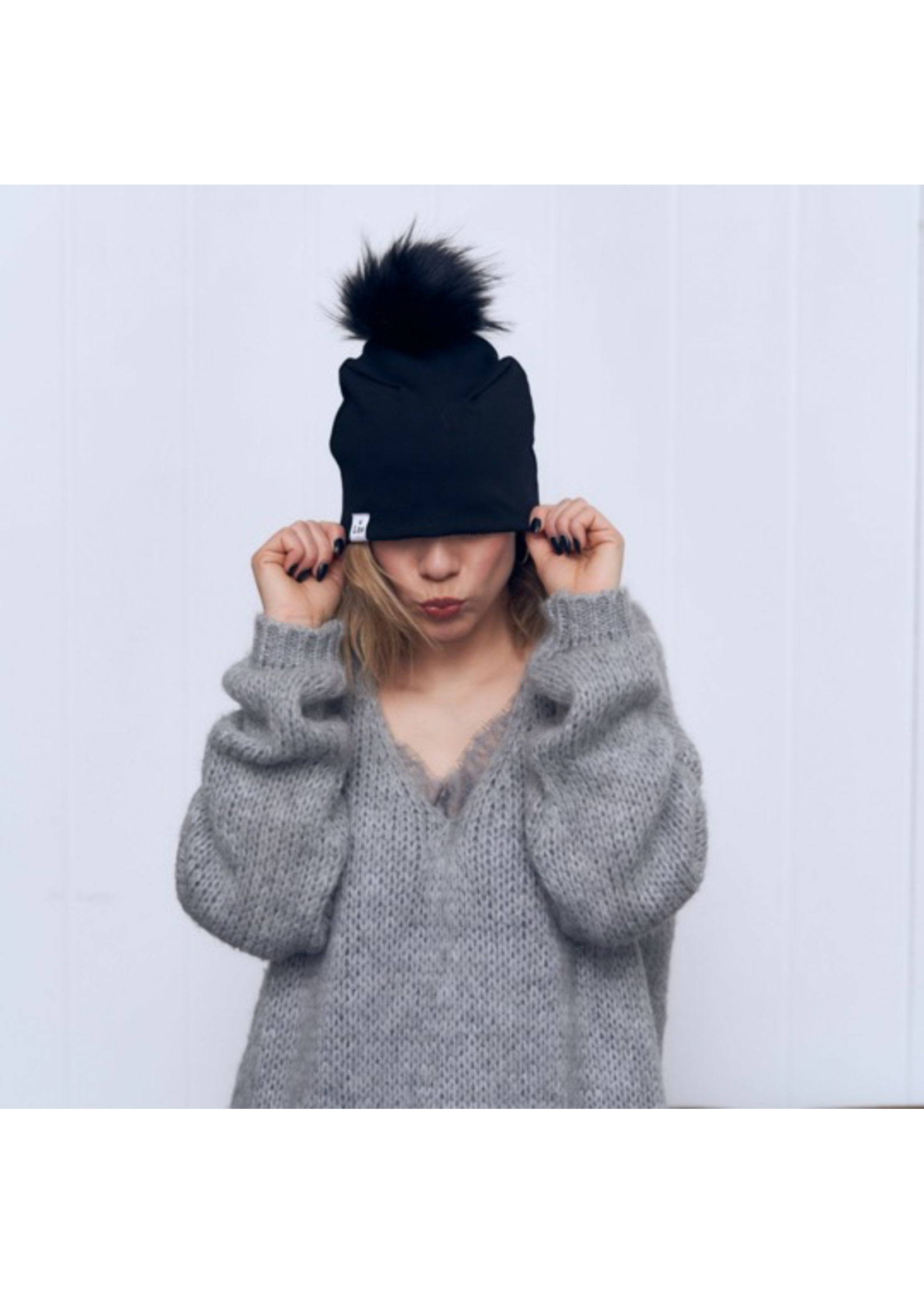 Lox Lion Lox Lion, Child Pom Pom Beanies - P-56947