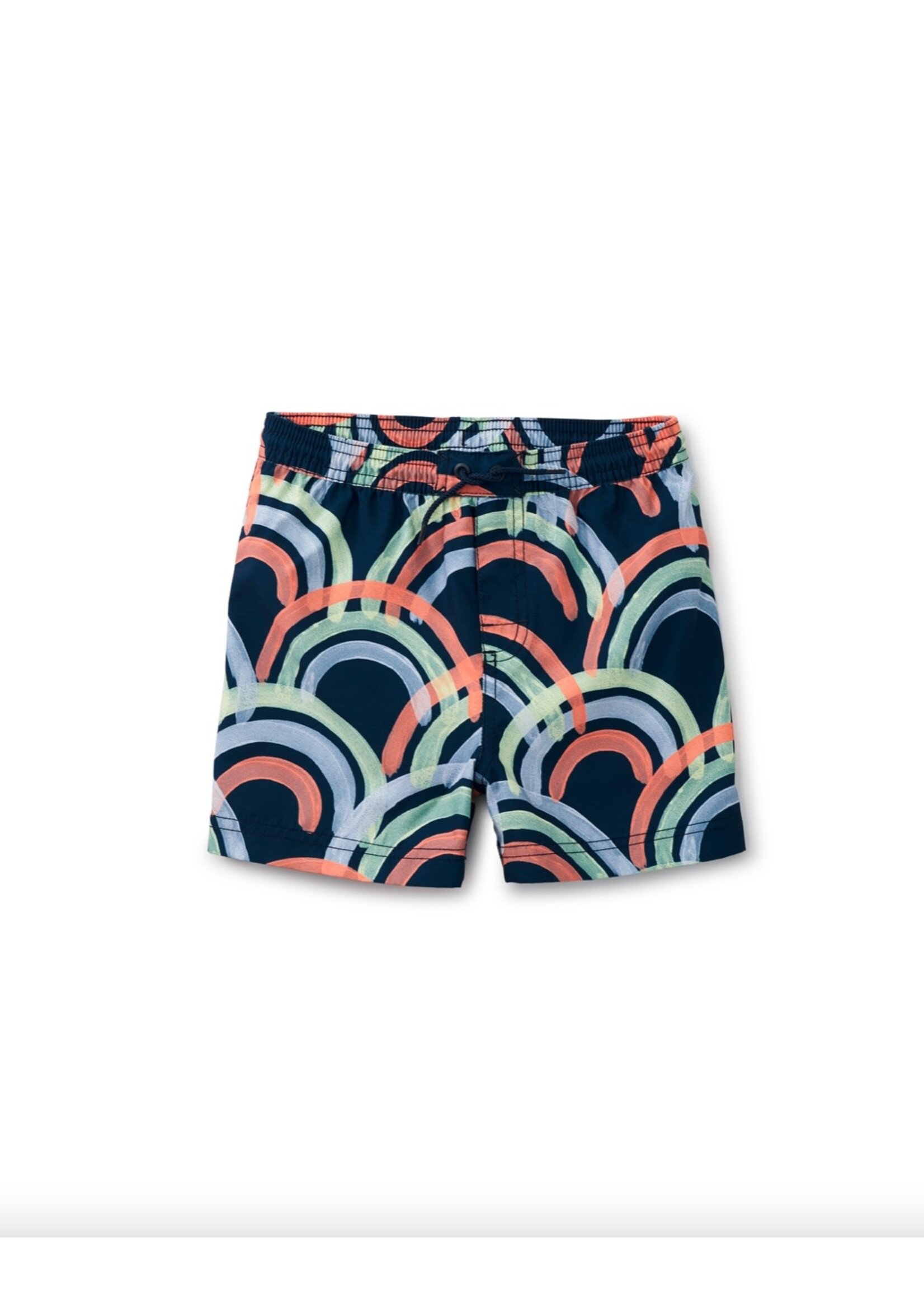 Tea Collection Tea Collection, Island Rainbow Shortie Swim Trunks