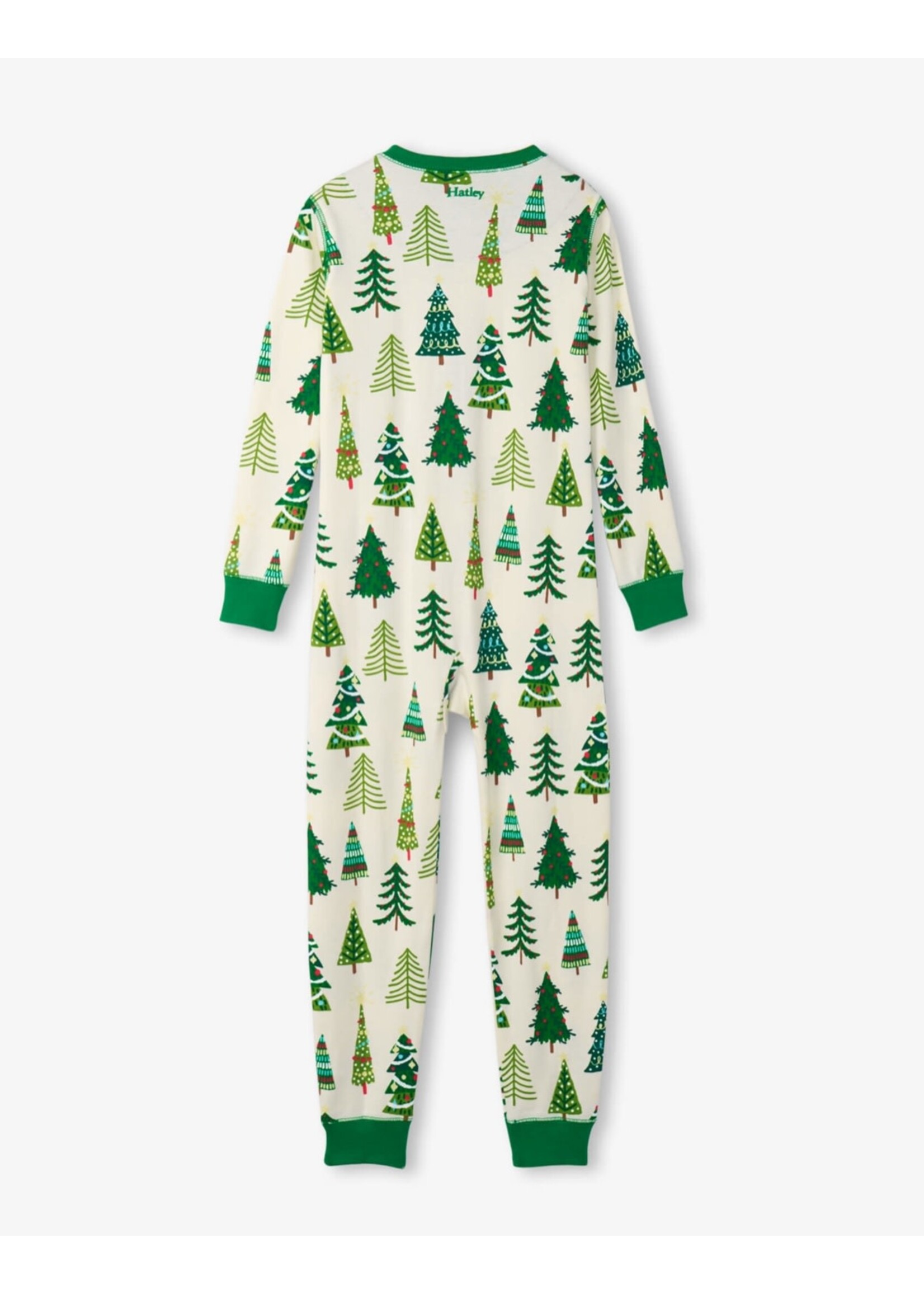 Hatley Hatley, Christmas Trees Glow In The Dark One Piece