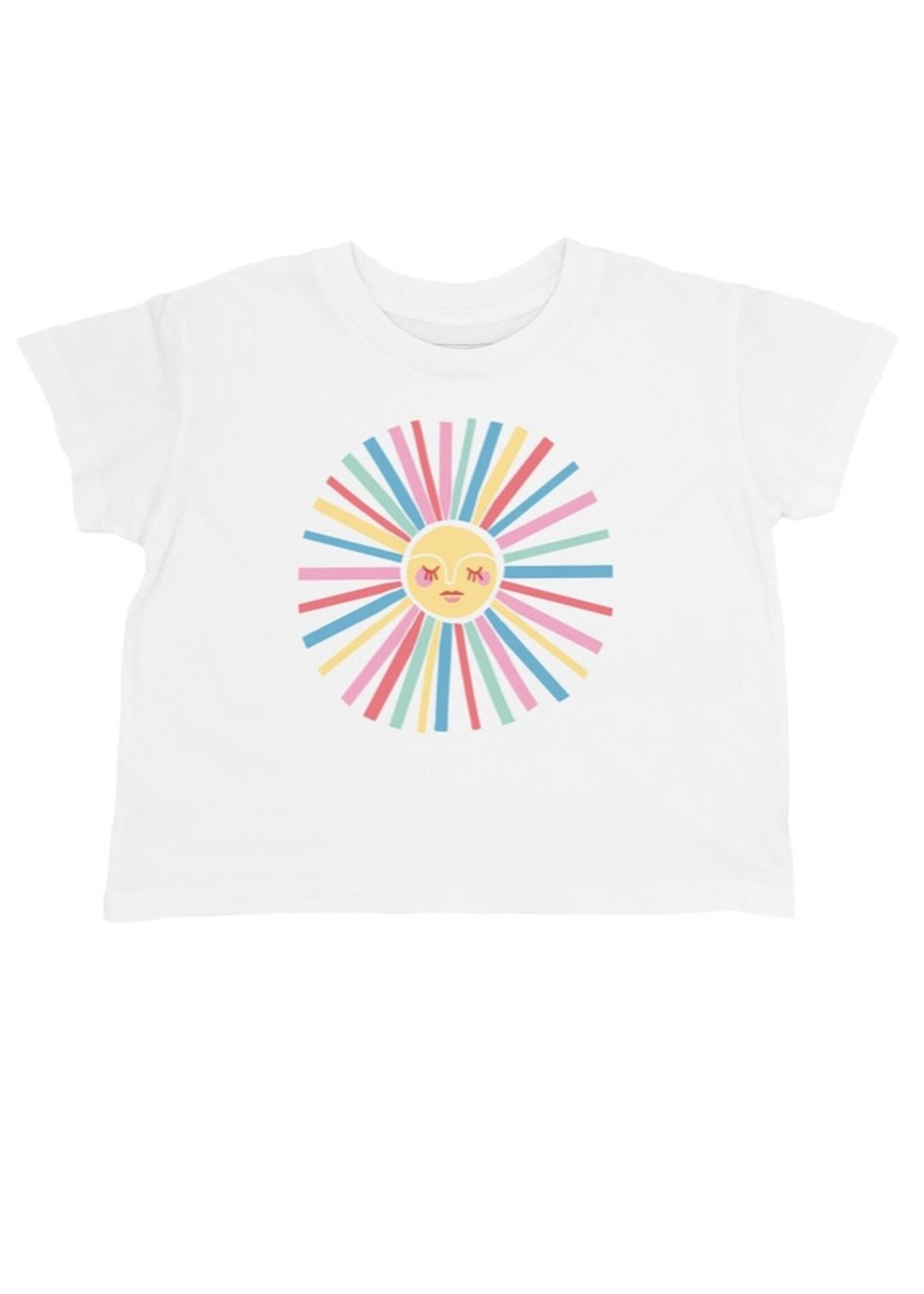 Feather 4 Arrow Feather 4 Arrow, SUNSHINE CROP TEE || White