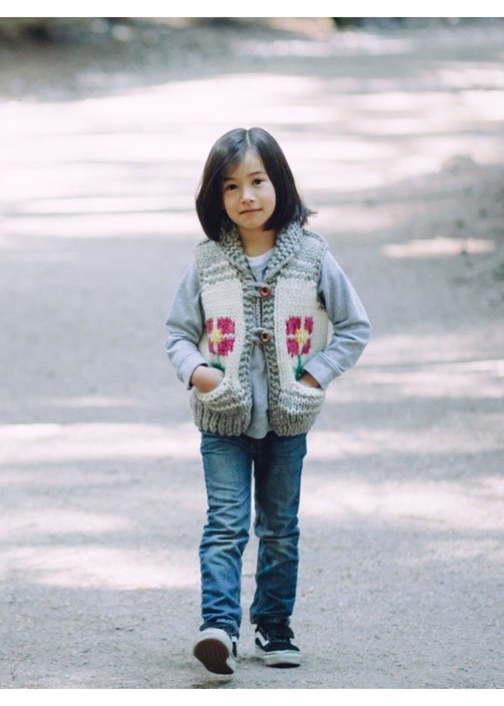 Granted Granted Clothing, Kids Sweater Vest || Humming Bird