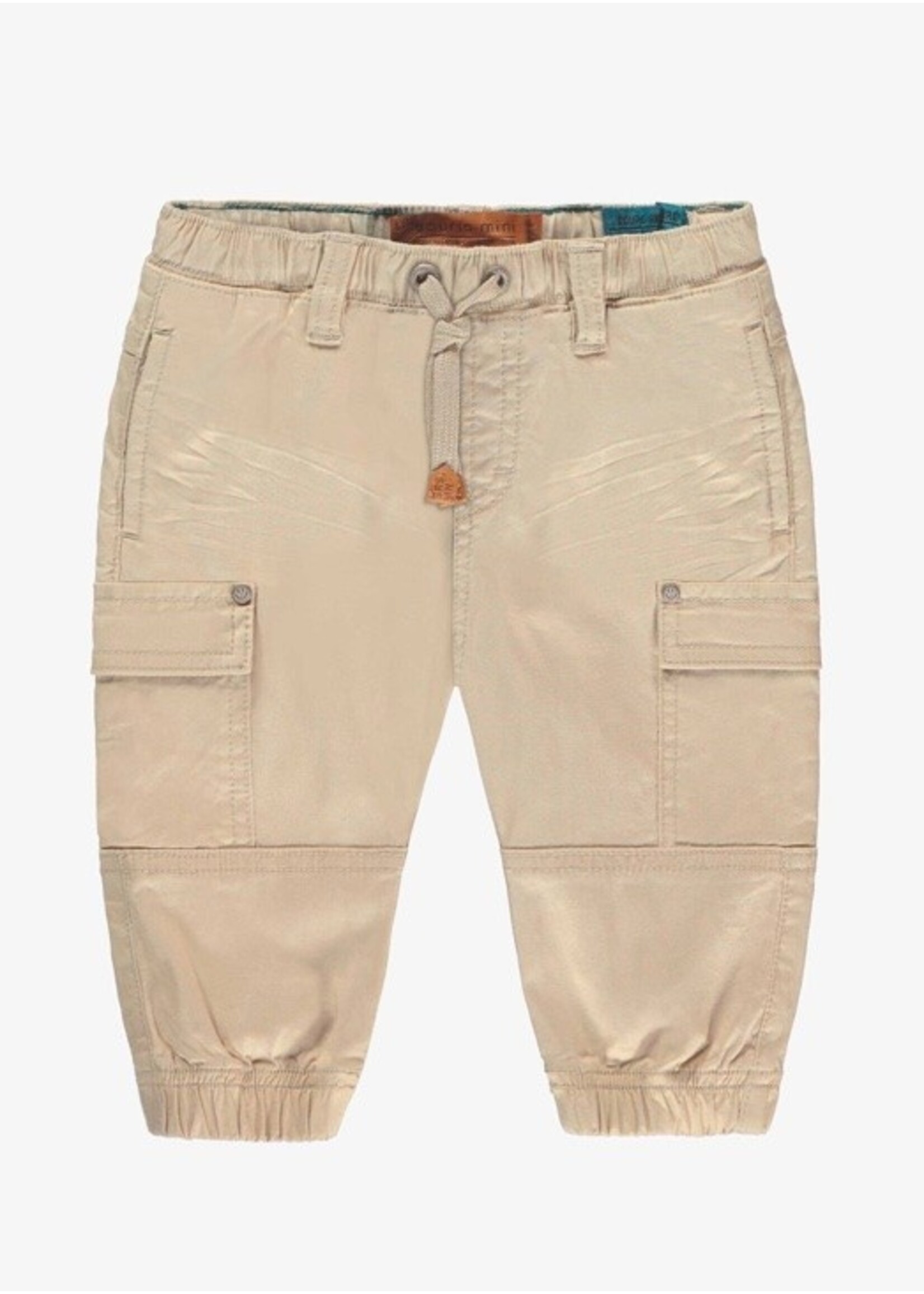Souris Mini Souris Mini,  Twill Cargo Pocket Pants Lyocel  || Beige