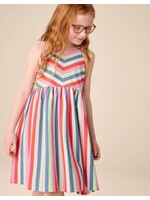 Tea Collection Tea Collection,  Racerback Twirl Dress || Scarlet