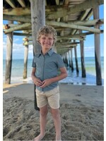 Me & Henry Me & Henry, Tiler Pique Shirt || Navy