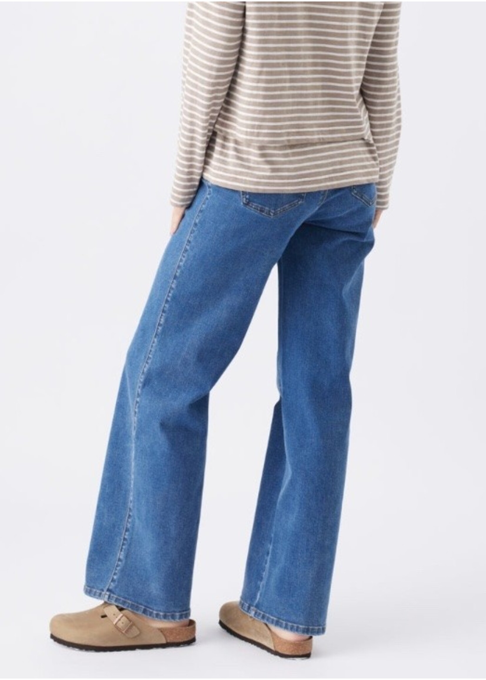 Ripe Maternity Ripe Maternity, Kyle Wide Leg Jean || True Blue