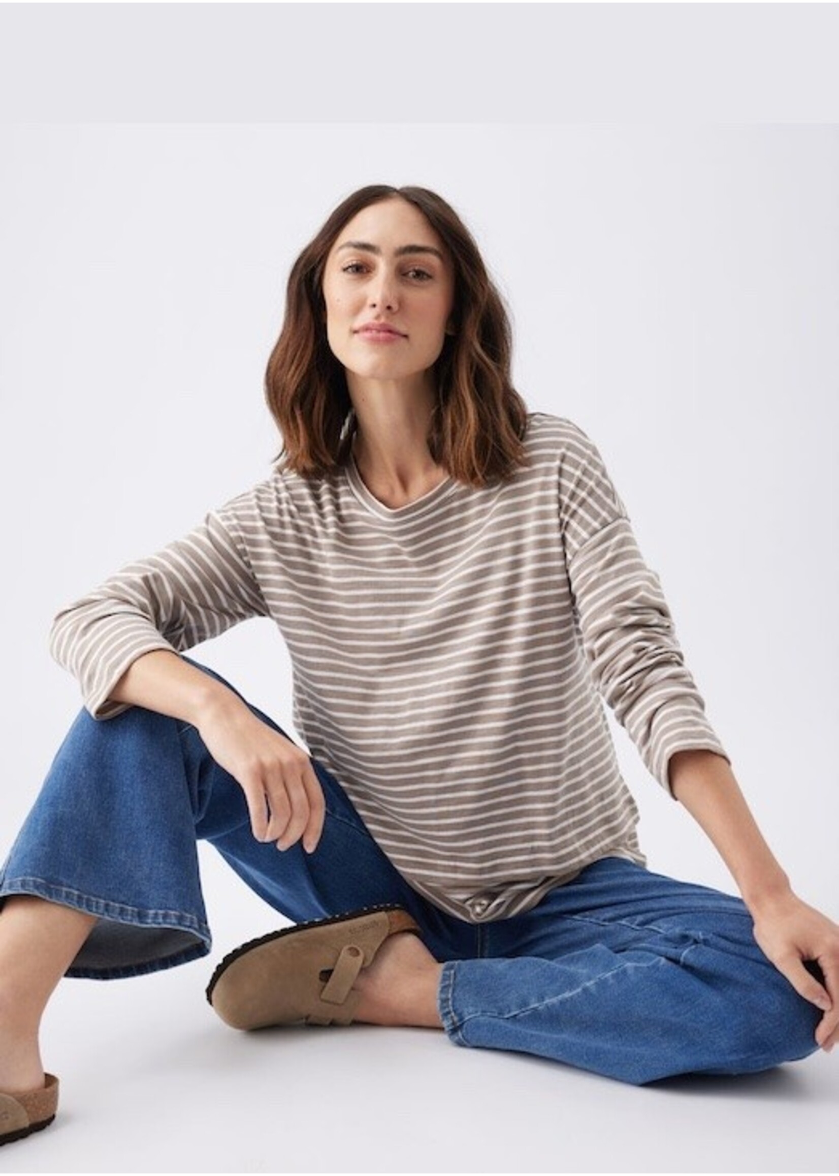 Ripe Maternity Ripe Maternity, Kyle Wide Leg Jean || True Blue