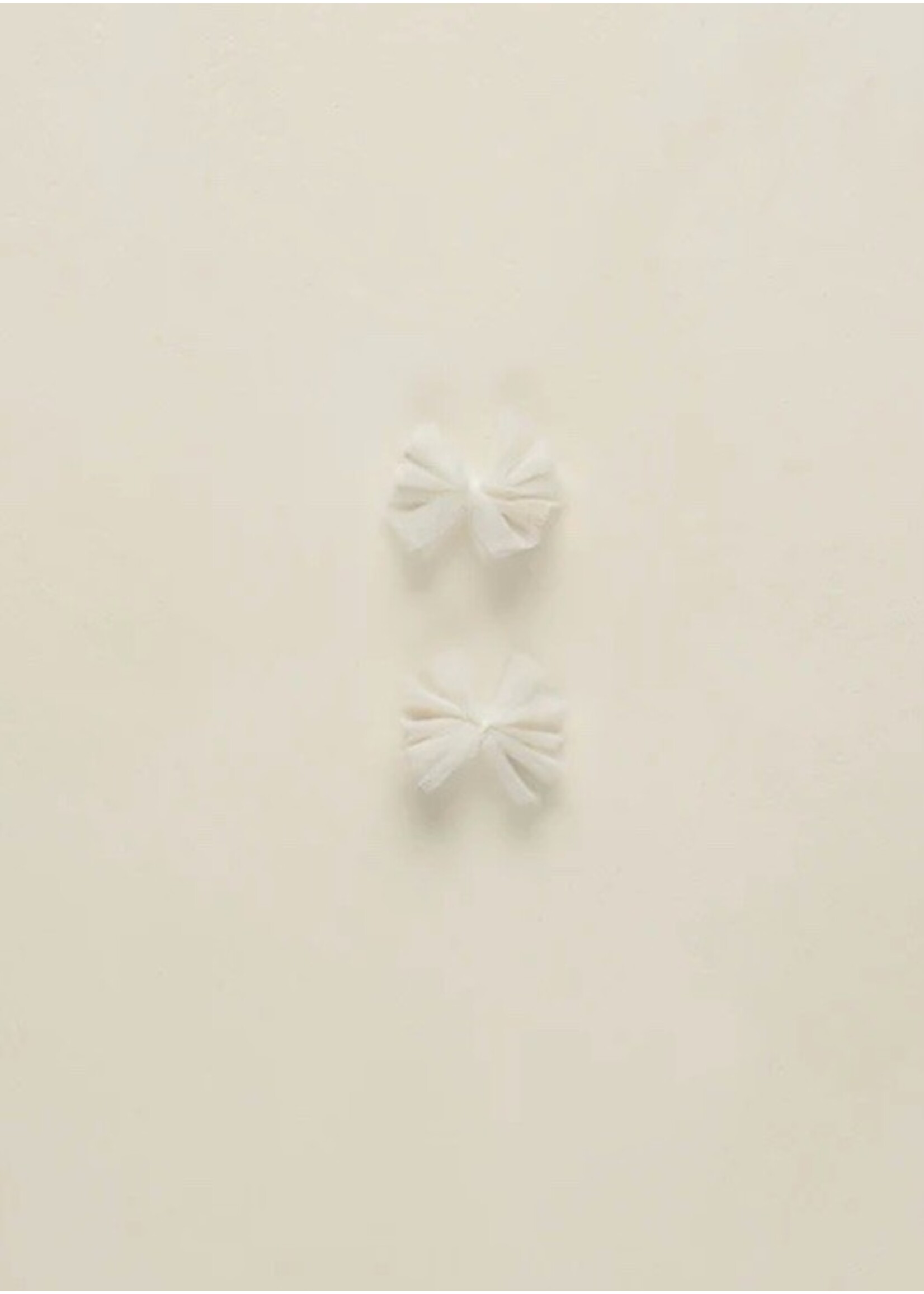 Noralee Noralee, Flutter Tulle Clip || Ivory