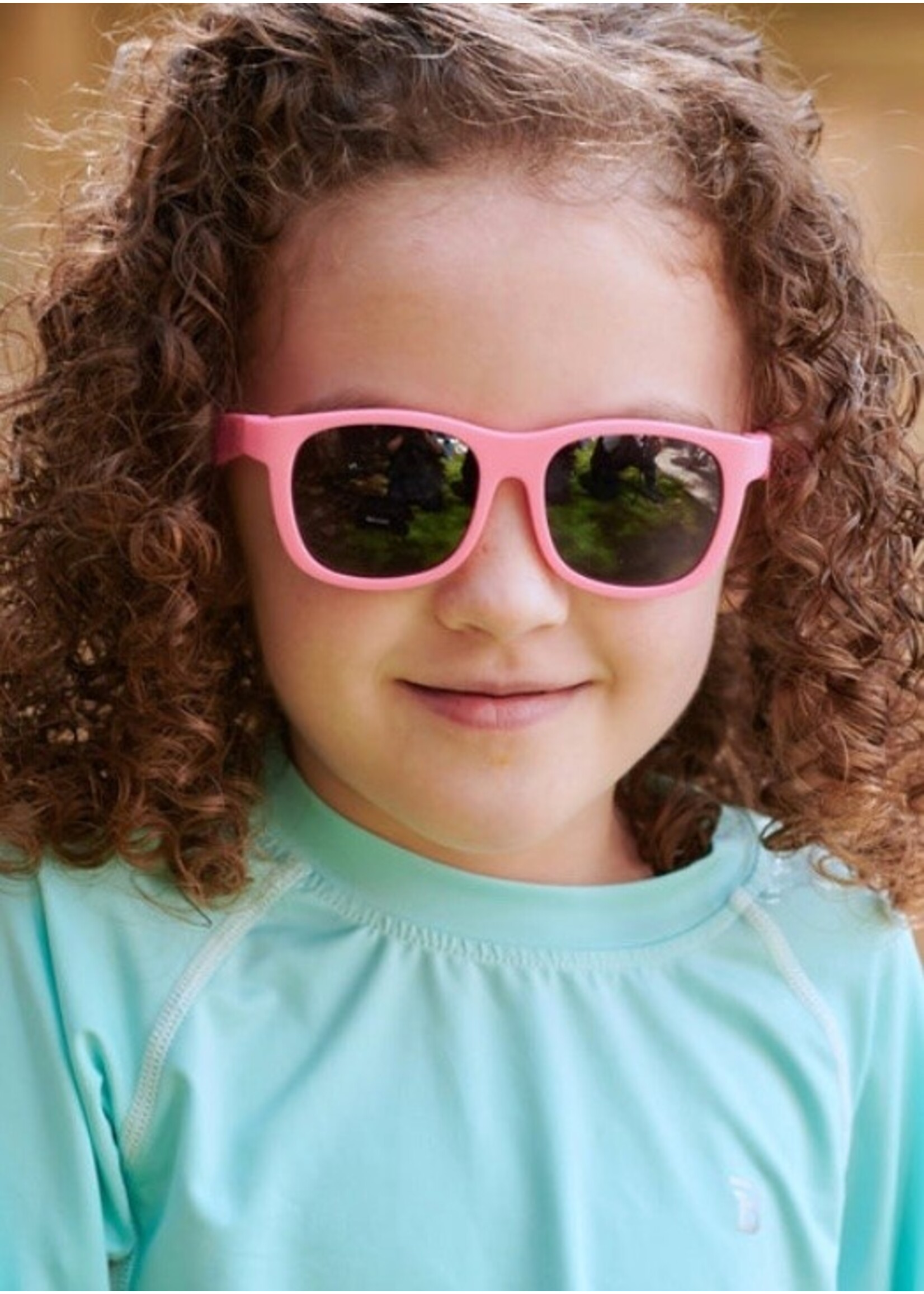 Babiators Babiators, Original Non-Polarized Navigator Sunglasses || Think Pink / Smoke Lens