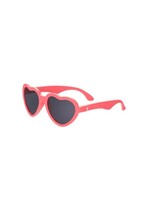 Babiators Babiators, Limited Edition, Non-Polarized Heart Sunglasses || "Queen of Hearts" Hot Coral / Black Lens