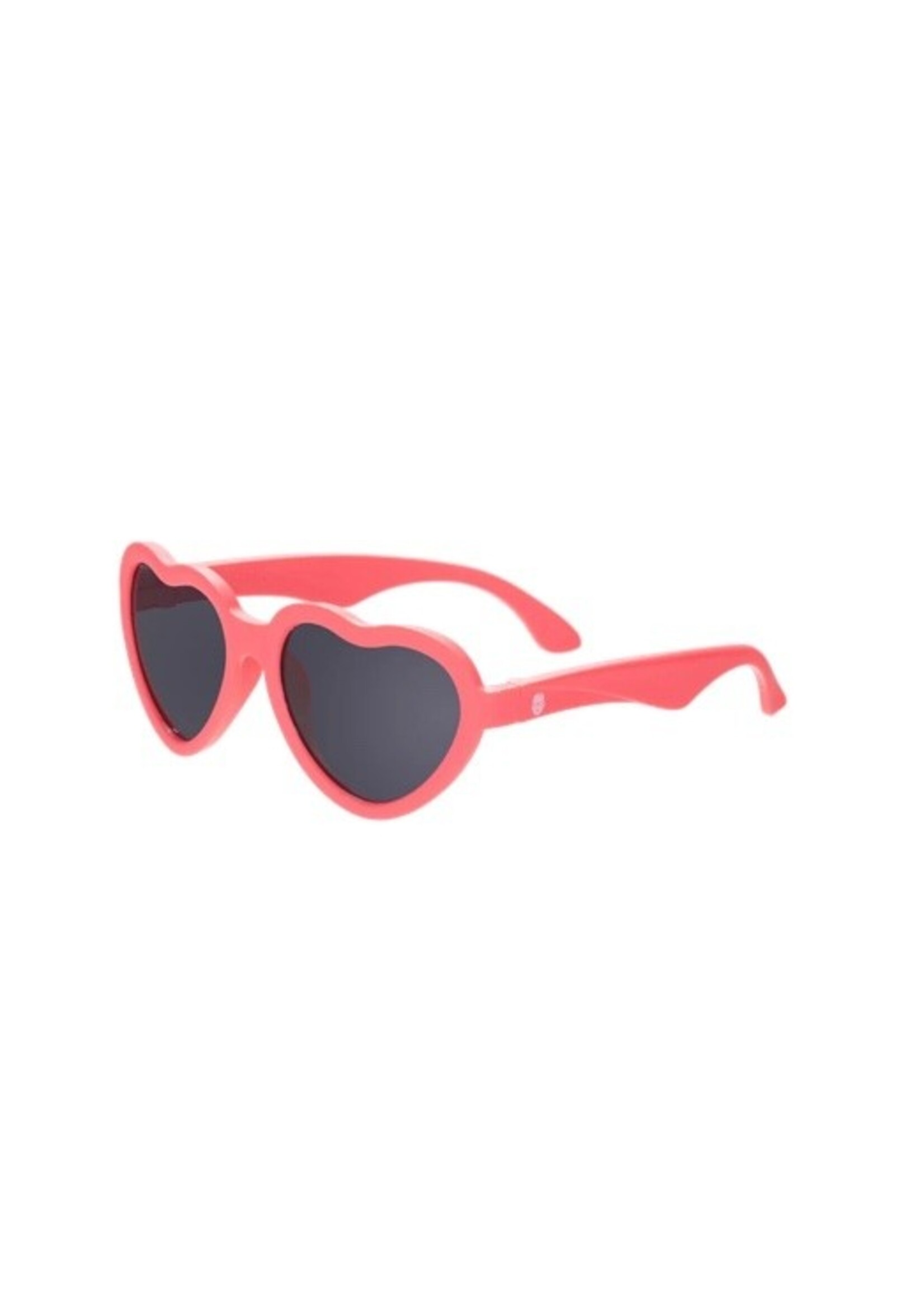 Babiators Babiators, Limited Edition, Non-Polarized Heart Sunglasses || "Queen of Hearts" Hot Coral / Black Lens