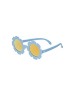 Babiators Babiators, Non-polarized Flower Sunglasses || "The Wild Flower" Periwinkle / Gold Mirror