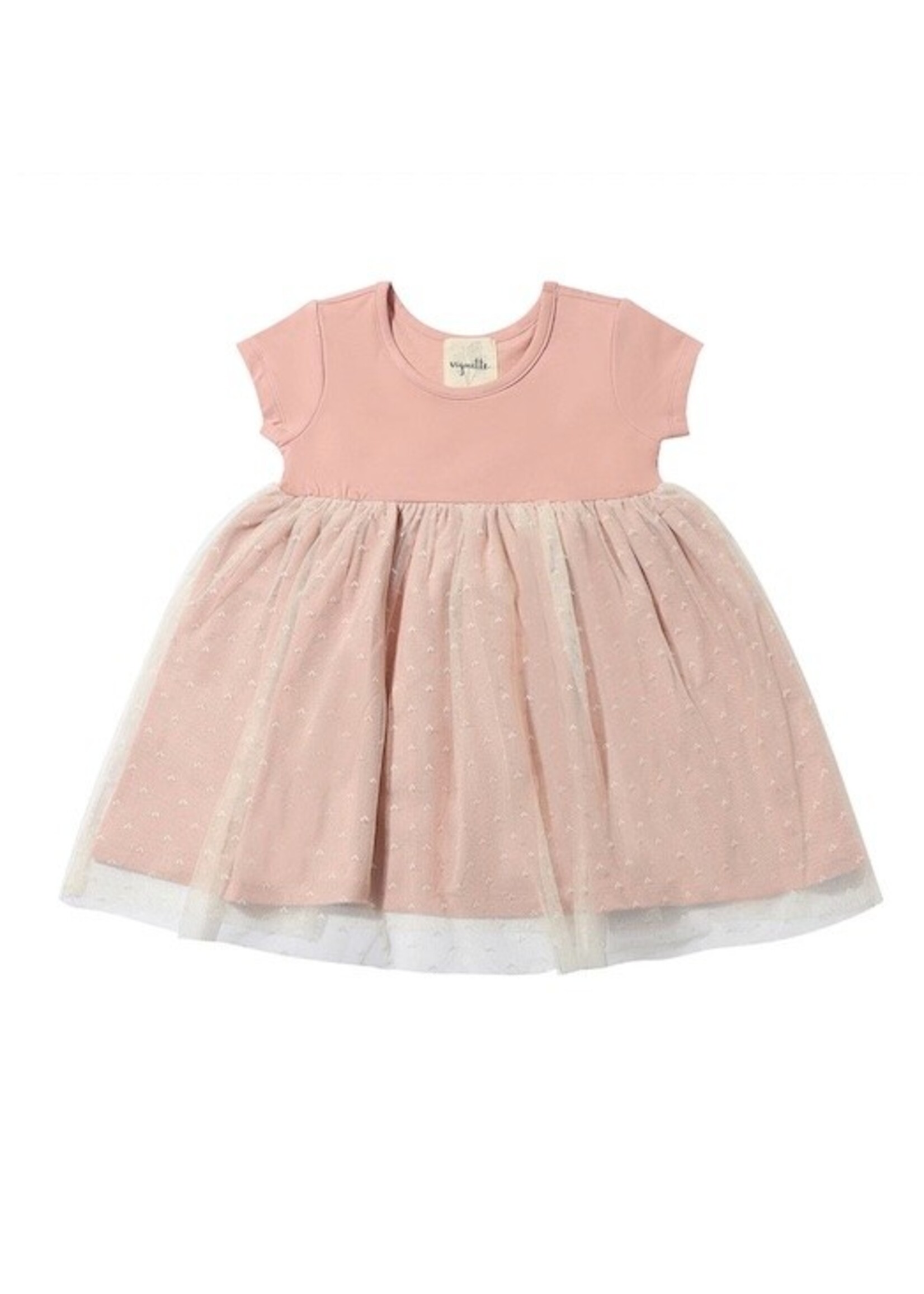 Vignette Vignette, Nichole Dress || Dusty Rose