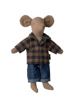 Maileg Maileg, Dad Mouse || Light Brown