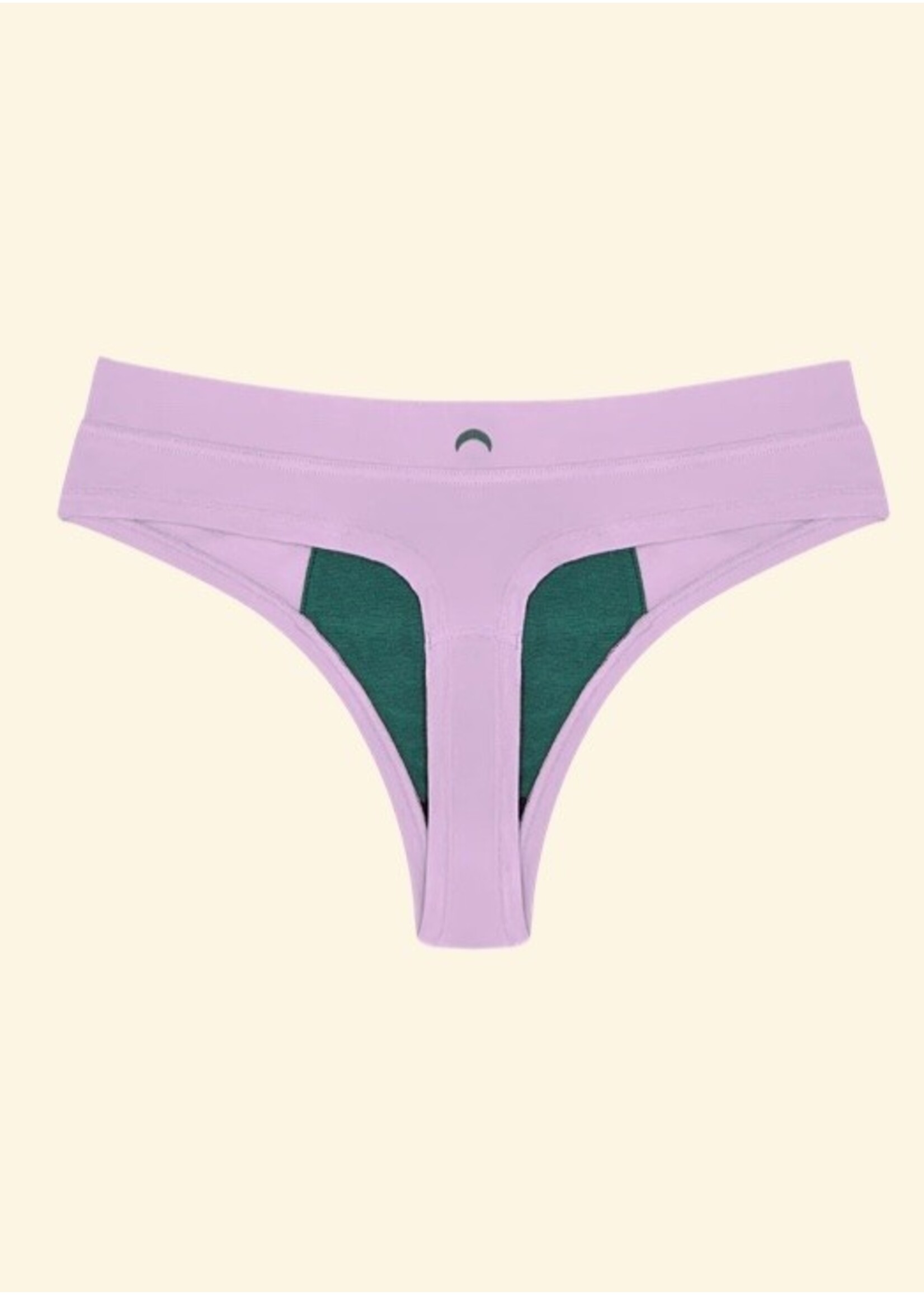 Huha Underwear Huha Underwear, High Rise Thong || Lilac