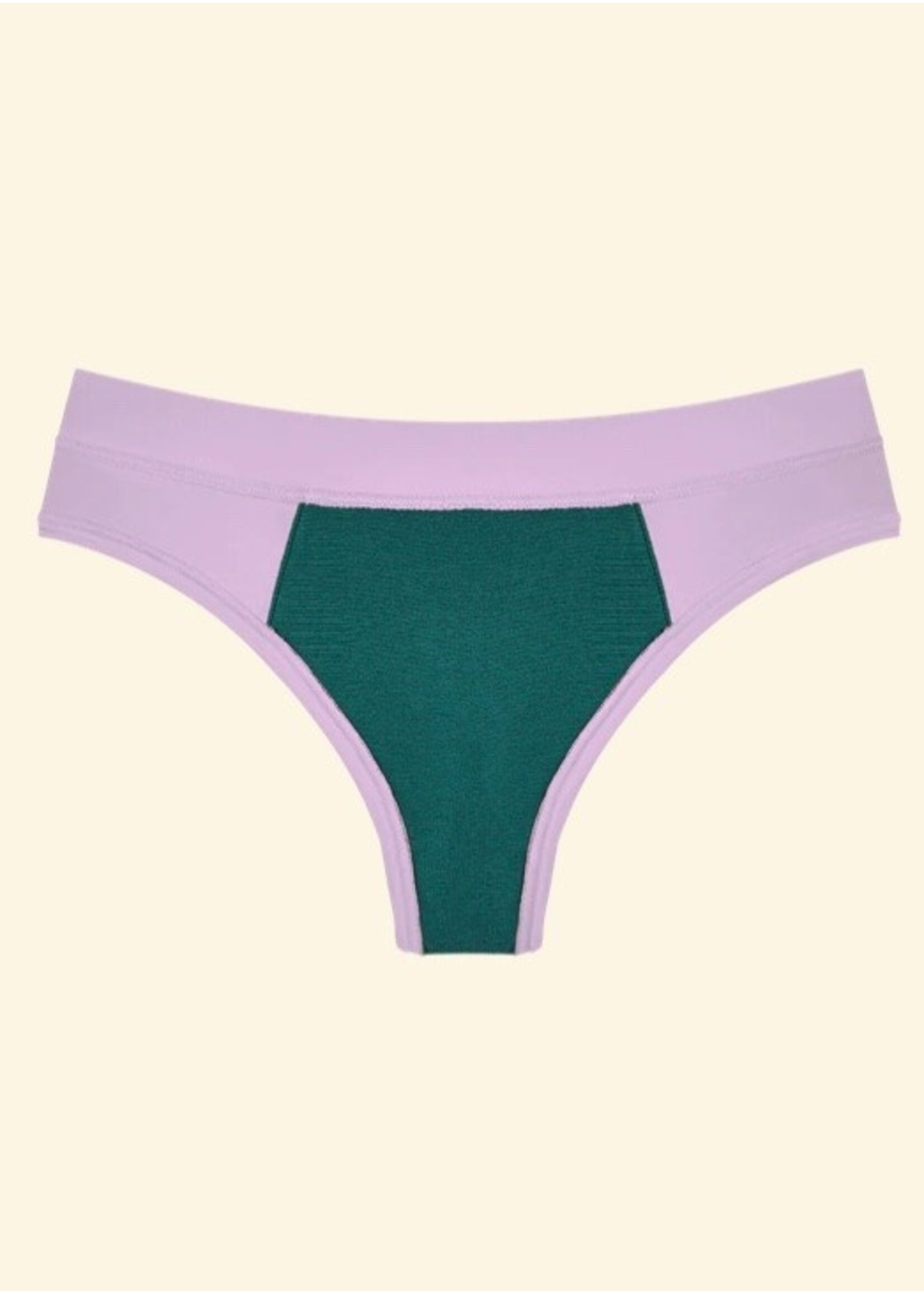 Huha Underwear Huha Underwear, High Rise Thong || Lilac