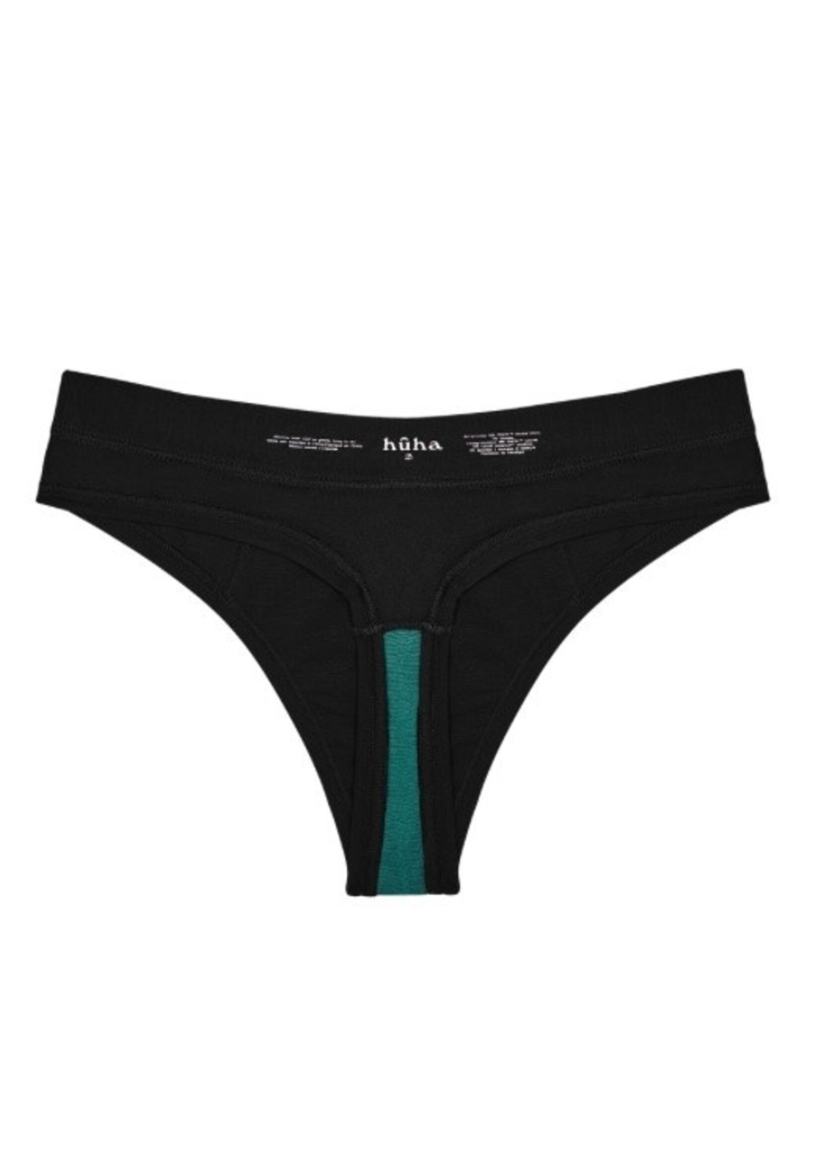 Huha Underwear Huha Underwear, Thong || Black