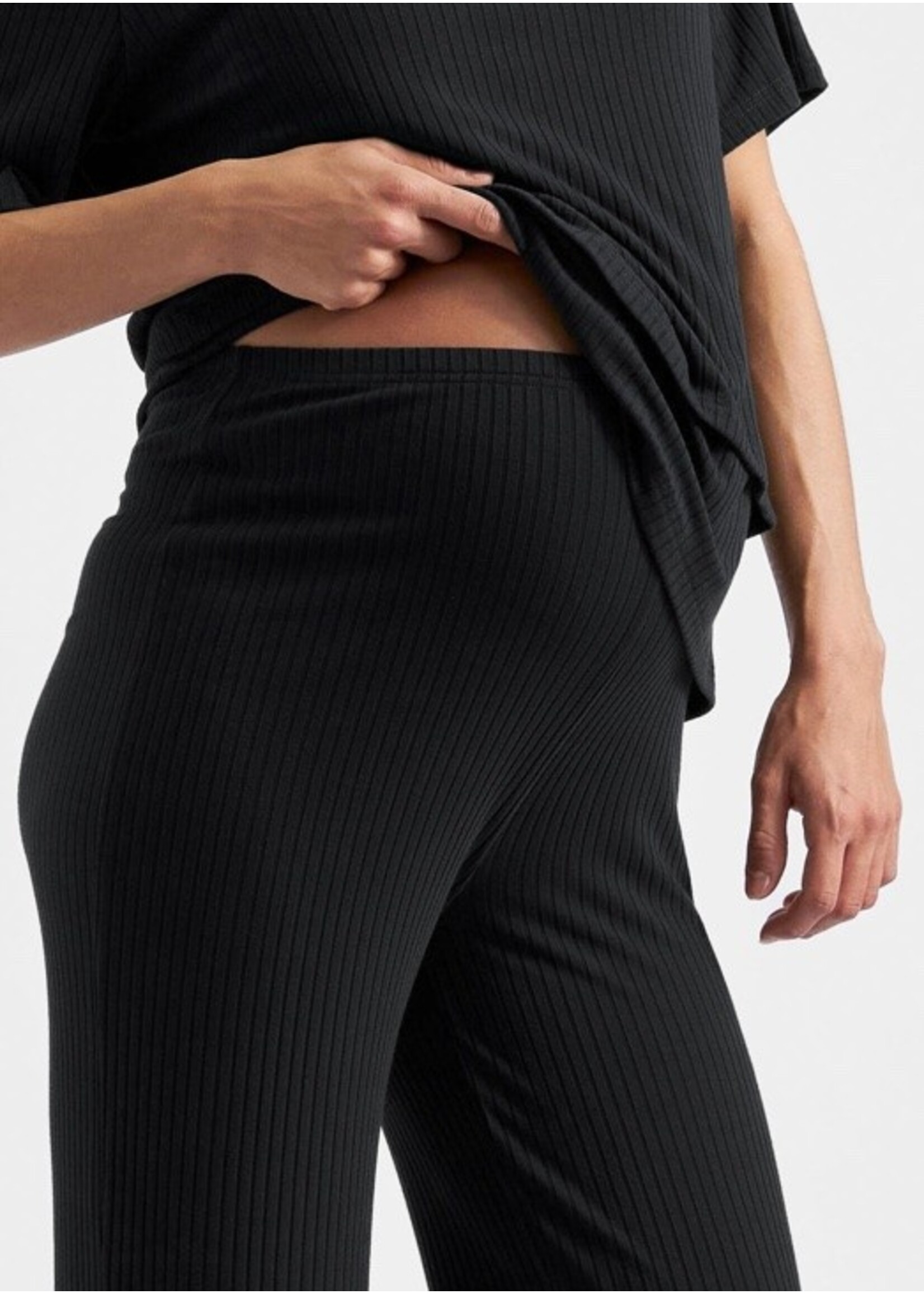Ripe Maternity Ripe Maternity, Cindy Rib Pant || Black