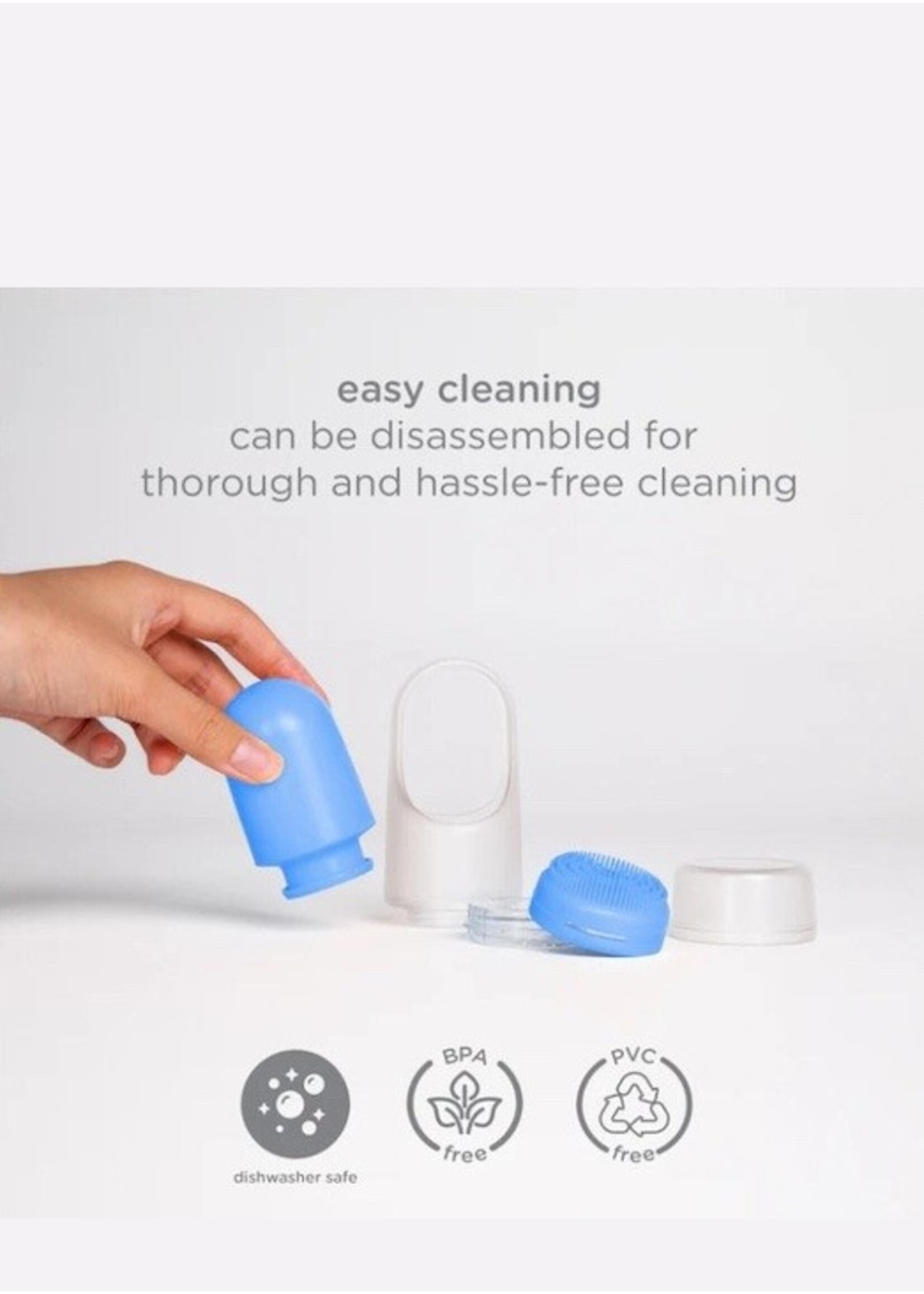 Ubbi Ubbi, Sunsqueeze Sunscreen Applicator 2 Pack || Polaris Blue + Marigold