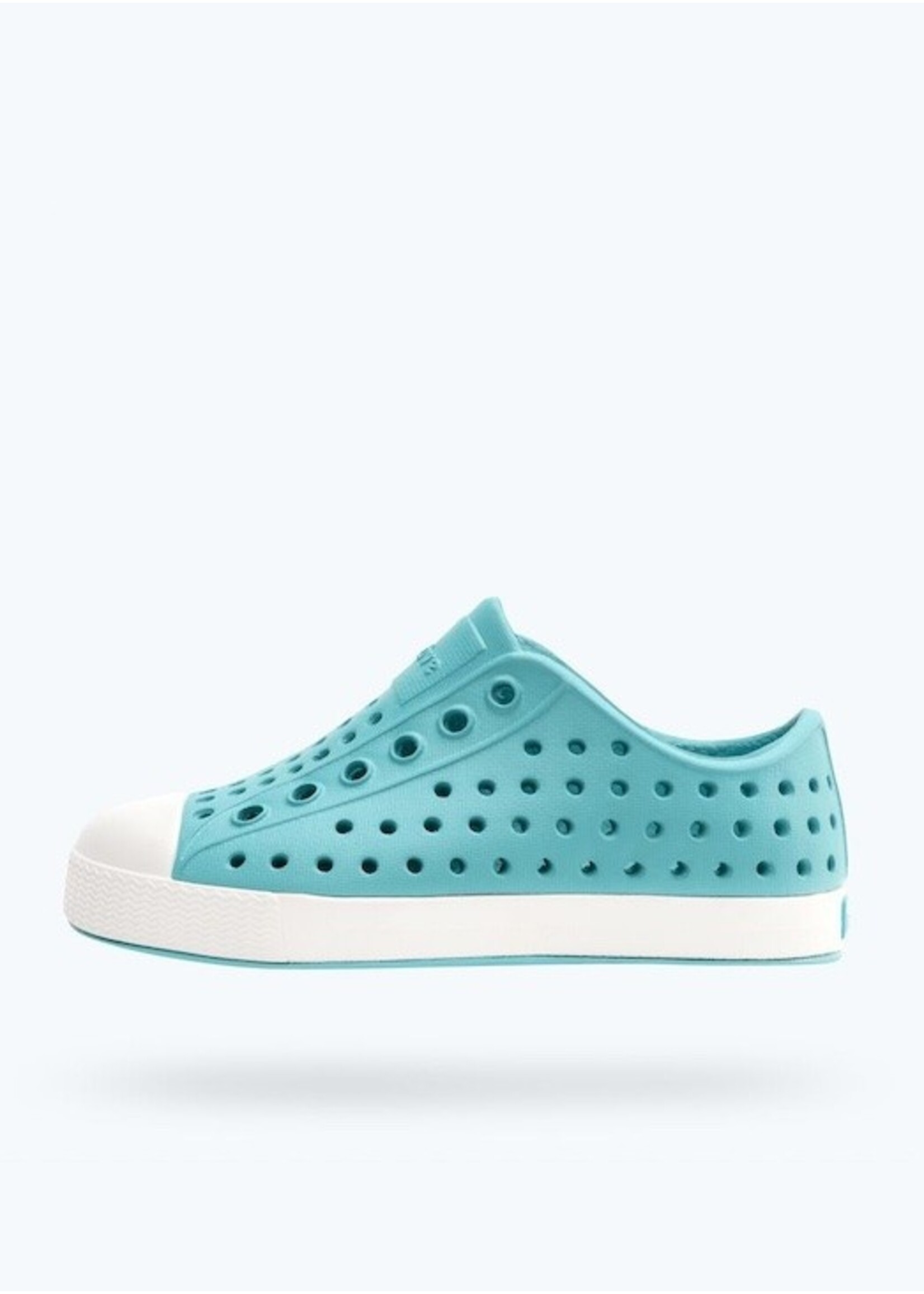 Native Shoes Native Shoes, Jefferson Child || Pool Blue/ Shell White