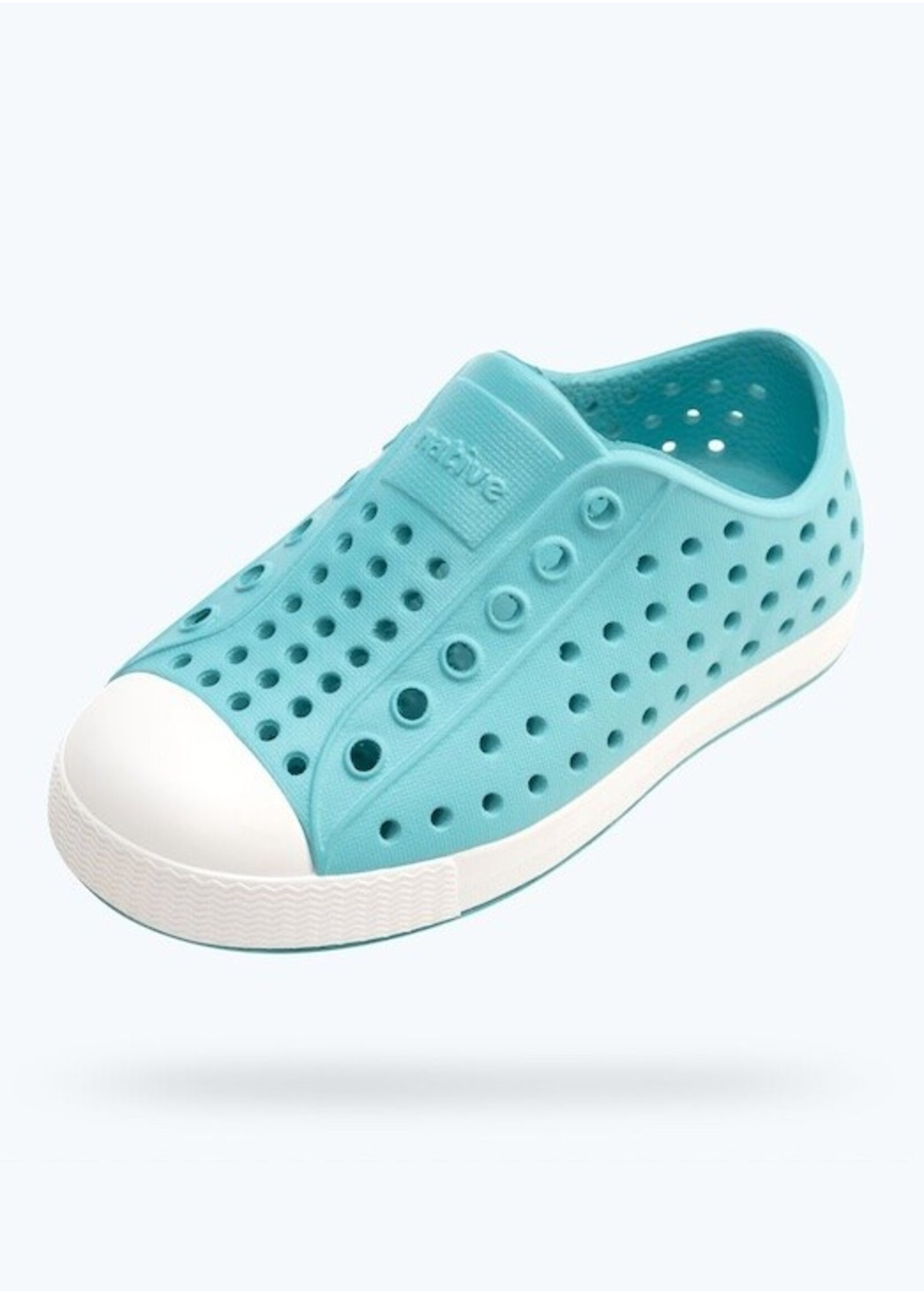 Native Shoes Native Shoes, Jefferson Child || Pool Blue/ Shell White