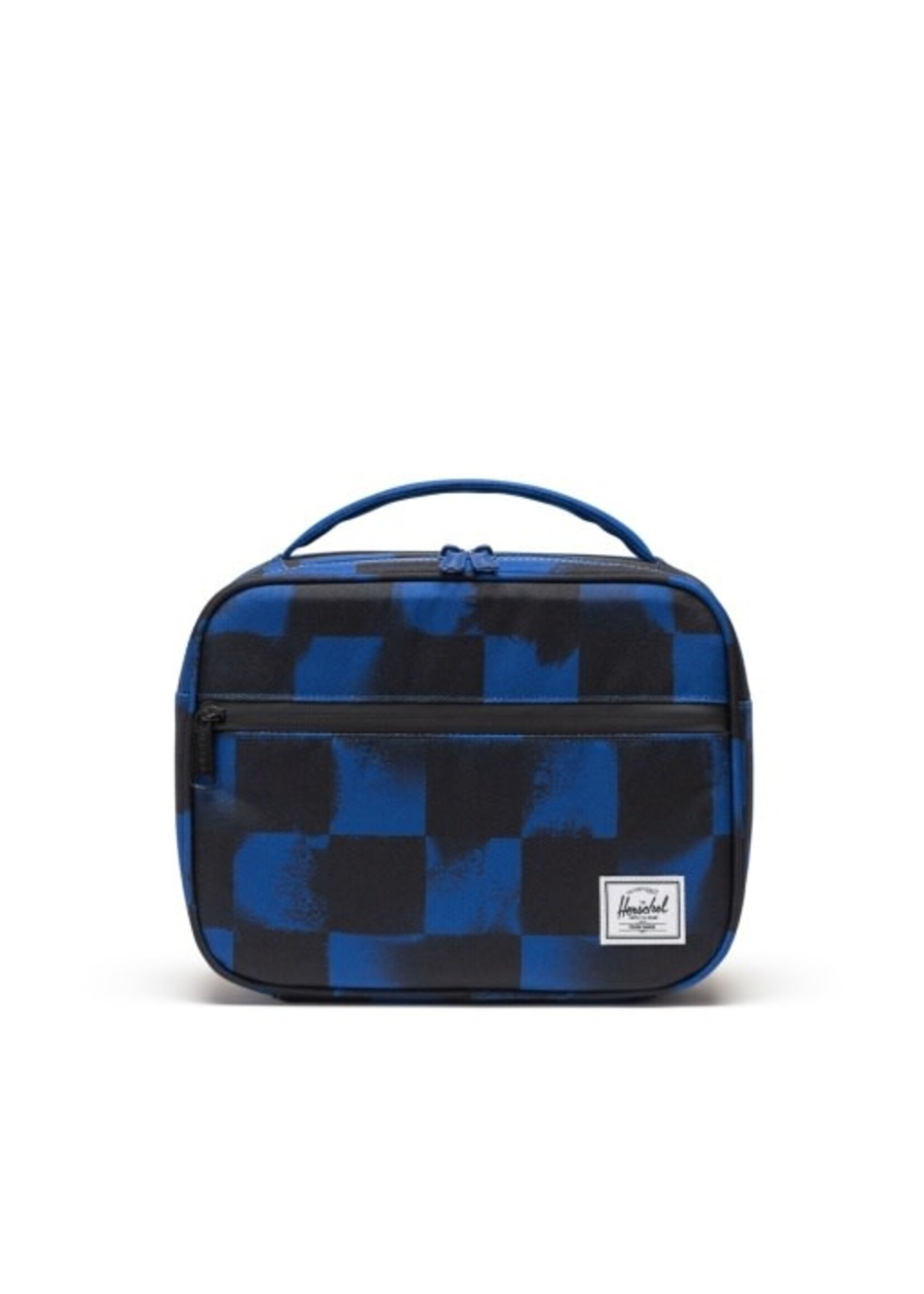 Herschel Supply Co. Herschel Supply Co., Pop Quiz Lunch Box Little Herschel 5L || Stencil Checker Sodalite Blue