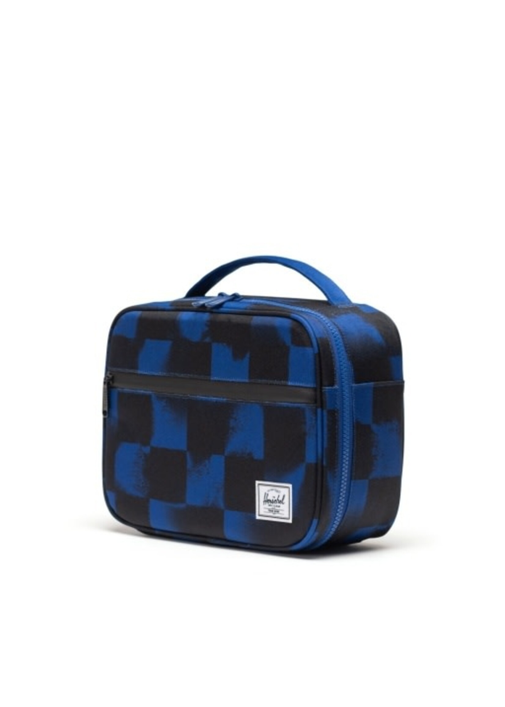 Herschel Supply Co. Herschel Supply Co., Pop Quiz Lunch Box Little Herschel 5L || Stencil Checker Sodalite Blue