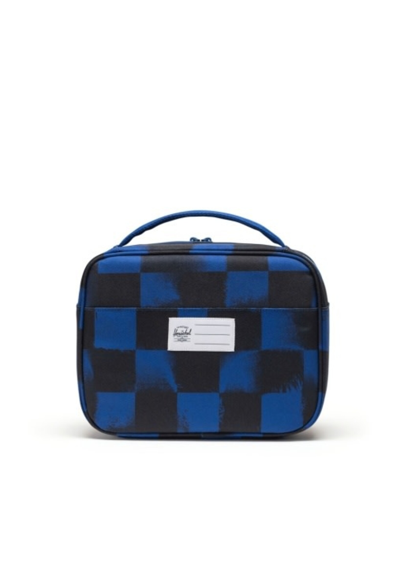 Herschel Supply Co. Herschel Supply Co., Pop Quiz Lunch Box Little Herschel 5L || Stencil Checker Sodalite Blue