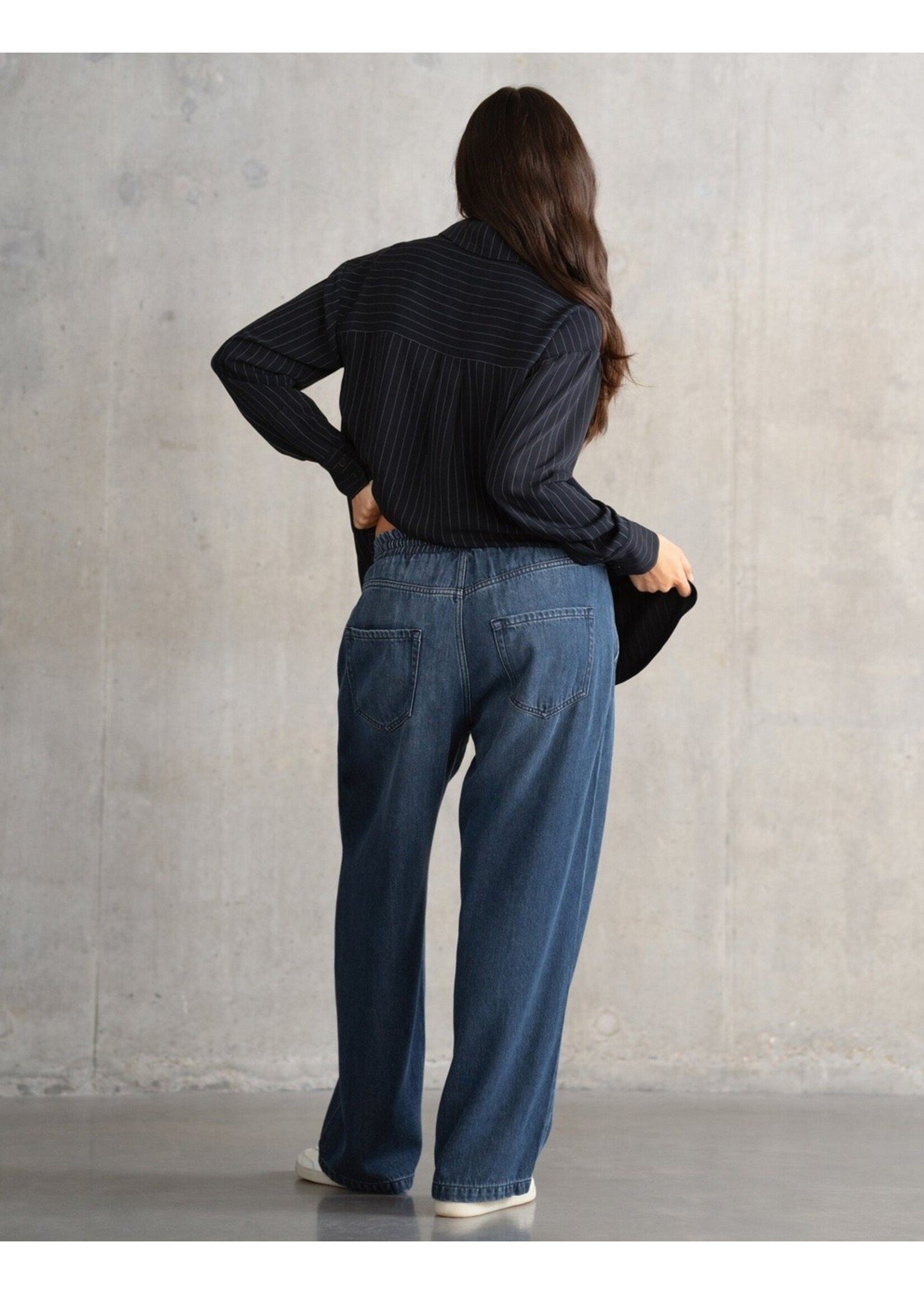 Seraphine Seraphine,  Oslo Under Bump Wide-leg Maternity Jeans || Indigo