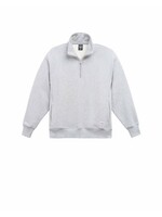 Herschel Supply Co. Herschel Supply Co., Classic Quarter Zip Women's || Heather Light Grey