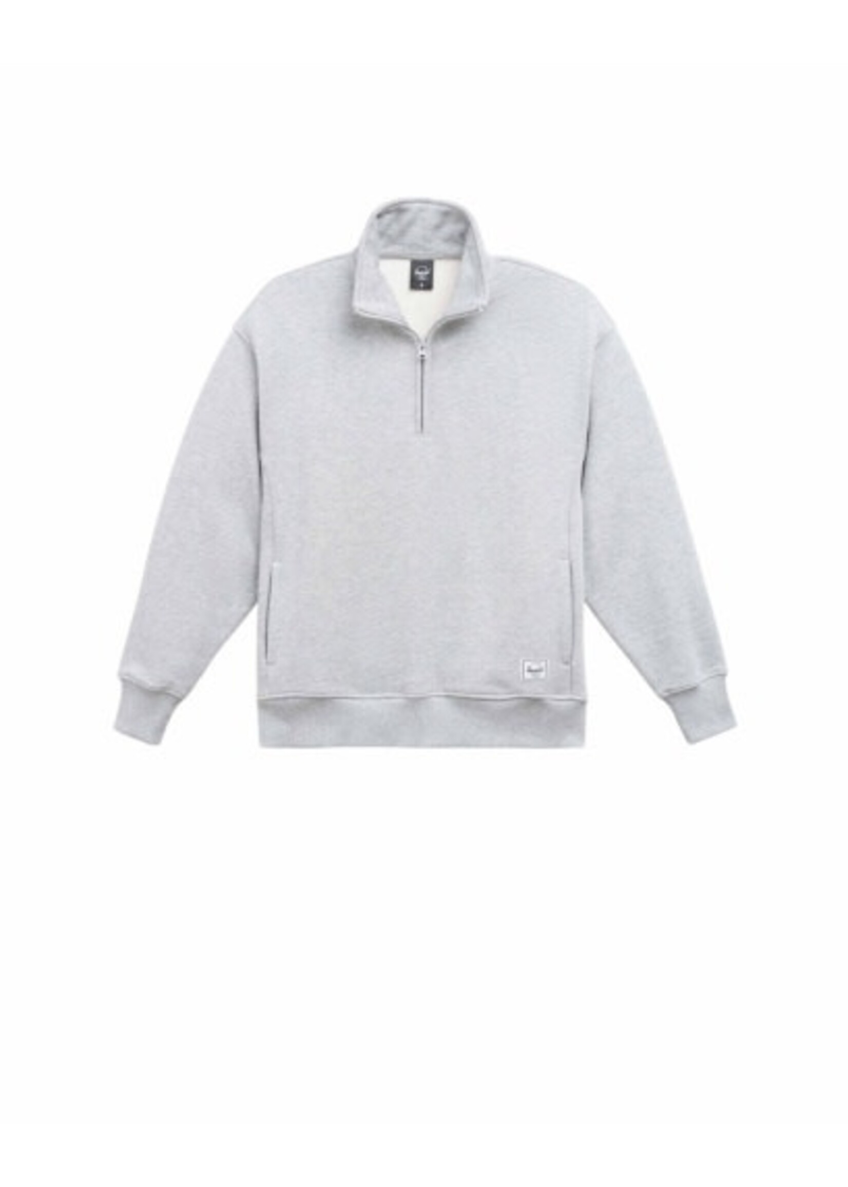 Herschel Supply Co. Herschel Supply Co., Classic Quarter Zip Women's || Heather Light Grey