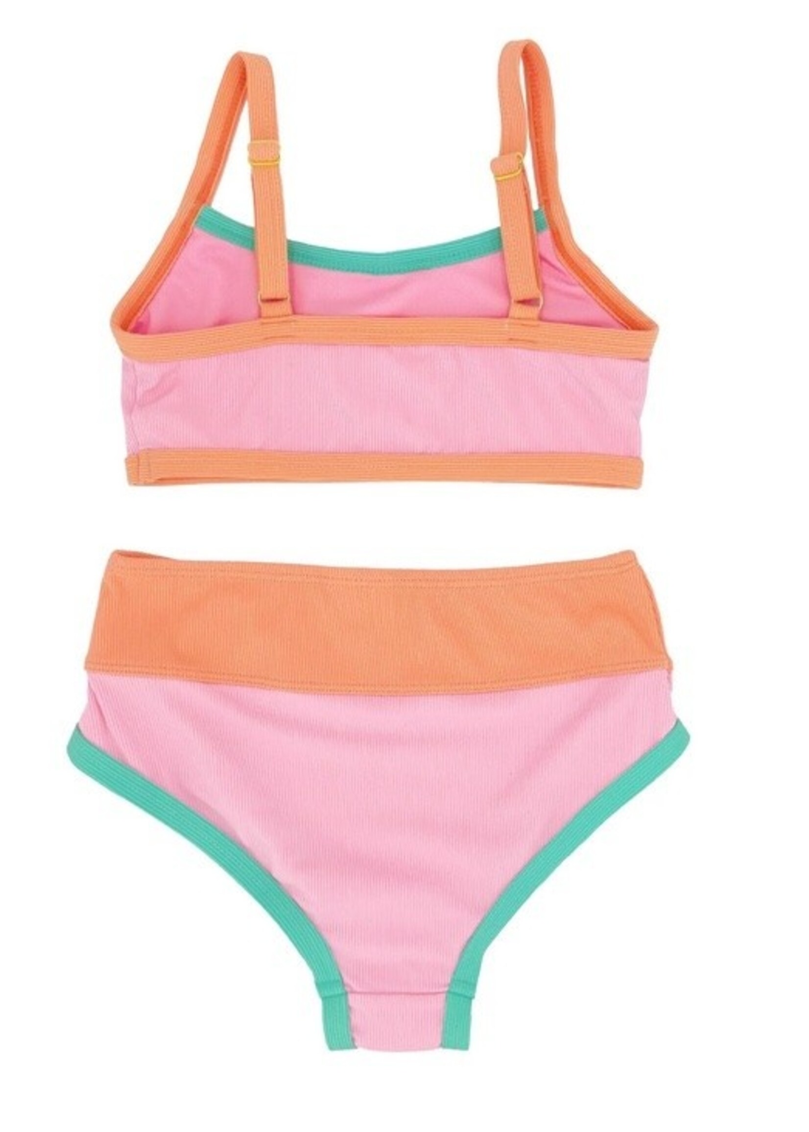 Feather 4 Arrow Feather 4 Arrow, Retro Ringer BIkini || Prism Pink