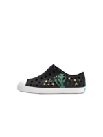 Native Shoes Native Shoes, Jefferson  Sugarlite™ Block Child || Jiffy Black/ Shell White/ Peace Alien Block