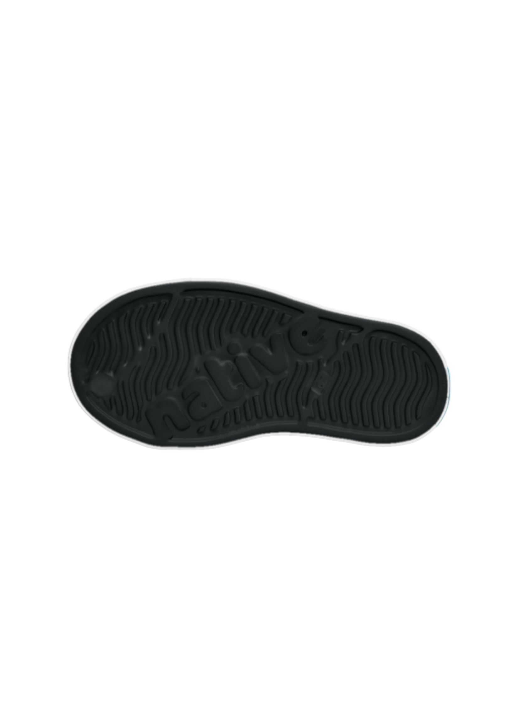 Native Shoes Native Shoes, Jefferson  Sugarlite™ Block Child || Jiffy Black/ Shell White/ Peace Alien Block