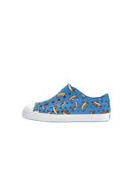 Native Shoes Native Shoes, Jefferson Sugarlite™ Print Child || Resting Blue / Shell White / Hot Dogs