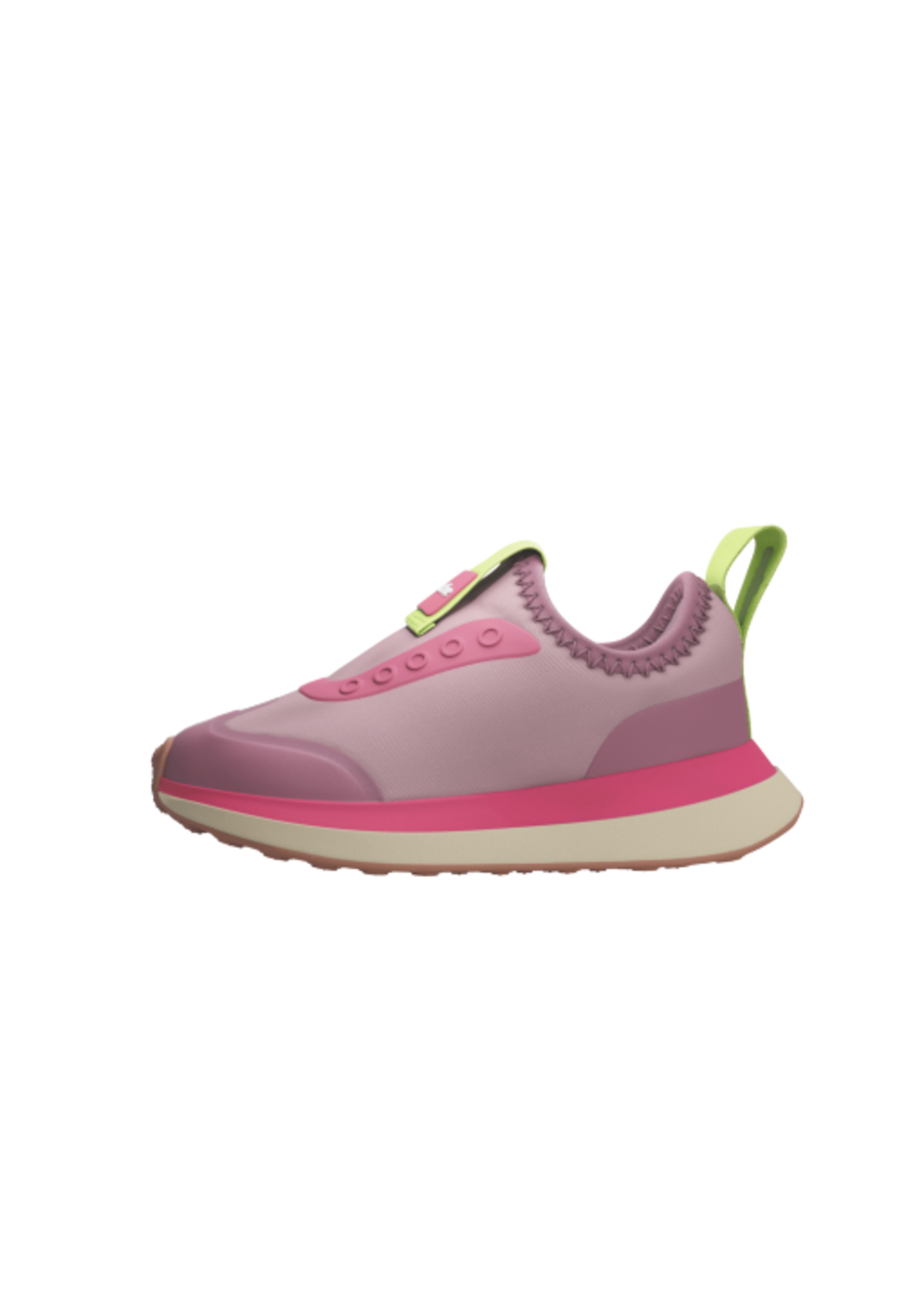 Native Shoes Native Shoes, Robbie Dash Child || Balos Pink/ Tapioca Popsicle/ Hazel Brown
