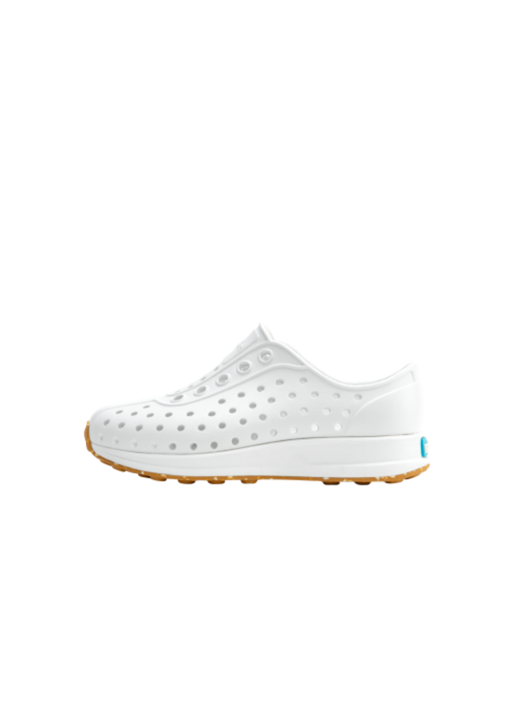 Native Shoes Native Shoes, Robbie Sugarlite™ Child || Shell White/ Shell White/ Mash Speckle Rubber
