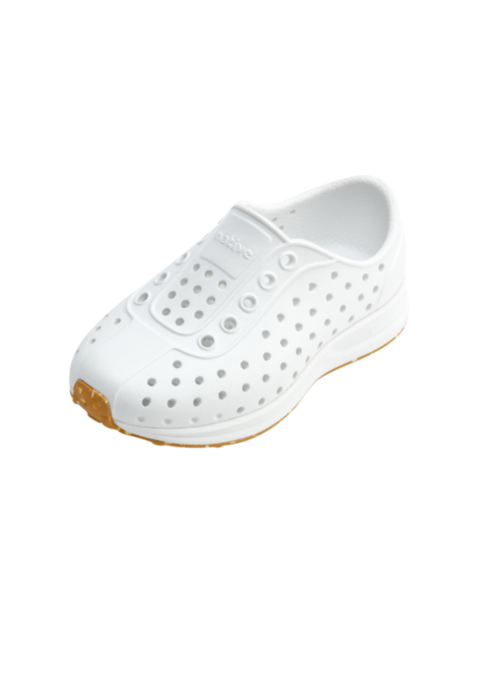 Native Shoes Native Shoes, Robbie Sugarlite™ Child || Shell White/ Shell White/ Mash Speckle Rubber