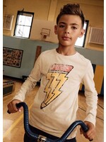 Appaman Appaman, Creative Spark Graphic Long Sleeve Tee || Cloud Heather